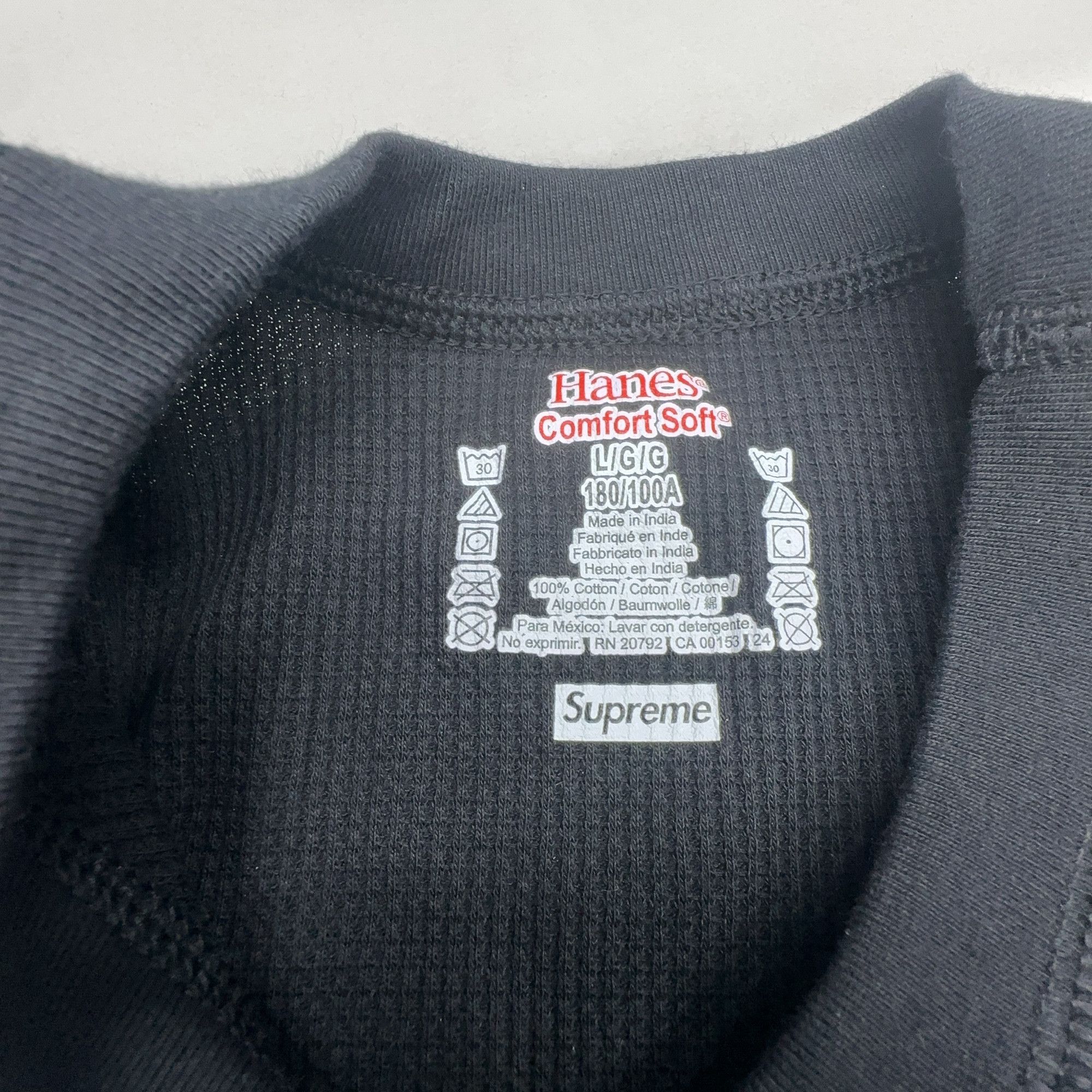 Supreme Supreme Skeleton Thermal Long Sleeve T-Shirt Size L Size US L / EU 52-54 / 3 - 3 Thumbnail