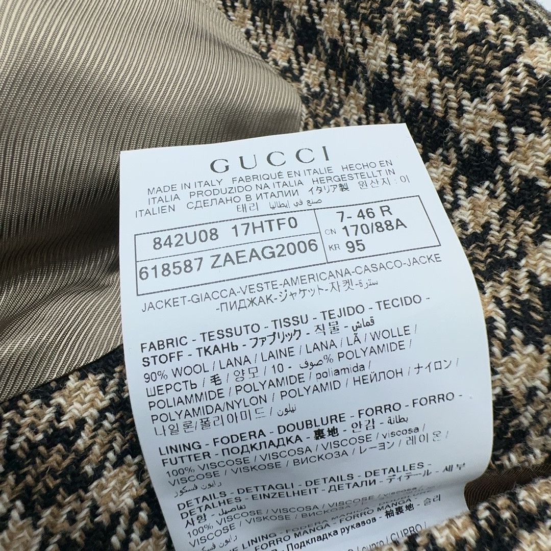 Gucci Gucci Houndstooth Blazer Size 36R Size 36R - 3 Thumbnail