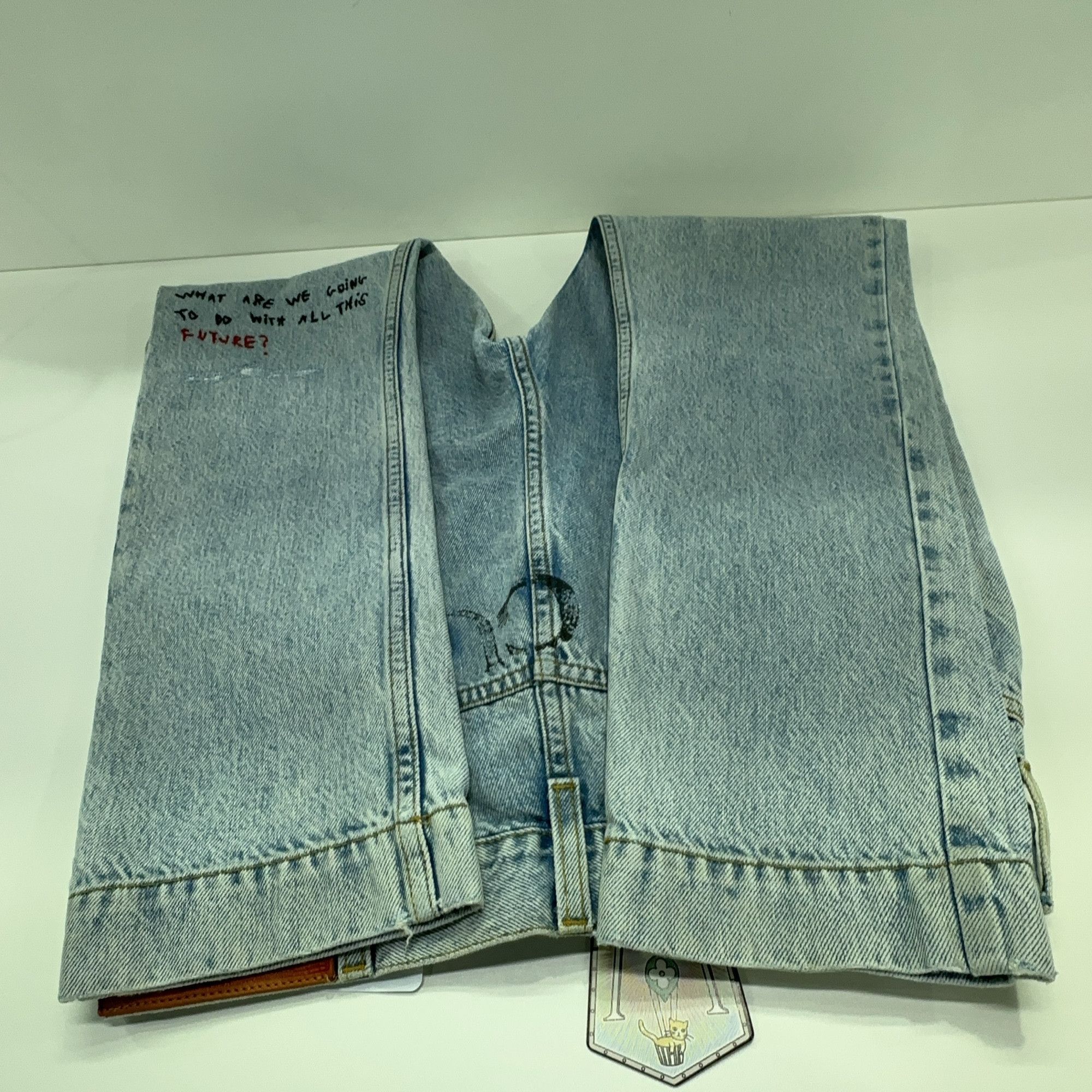 Gucci Gucci Graphic Print Jeans Size 30 Size US 30 / EU 46 - 8 Thumbnail