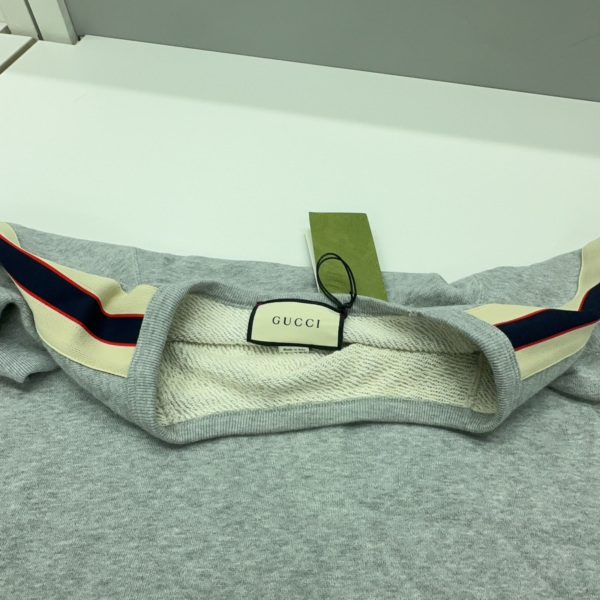Gucci Gucci Logo Stripe Sweatshirt Size M Size US M / EU 48-50 / 2 - 8 Thumbnail