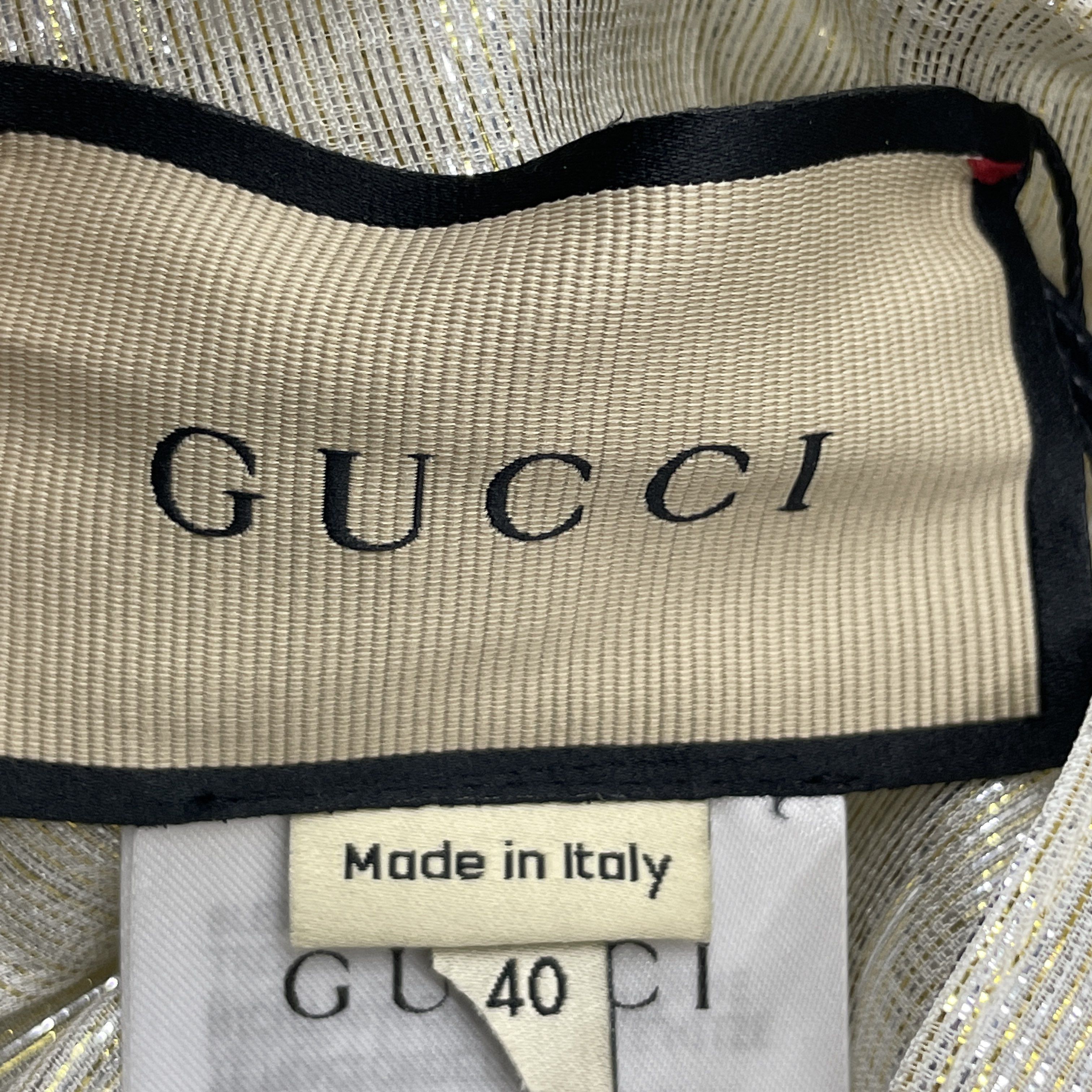 Gucci Gucci Rabbit Print Pleated Skirt Size 40 Size 27" / US 4 / IT 40 - 3 Thumbnail