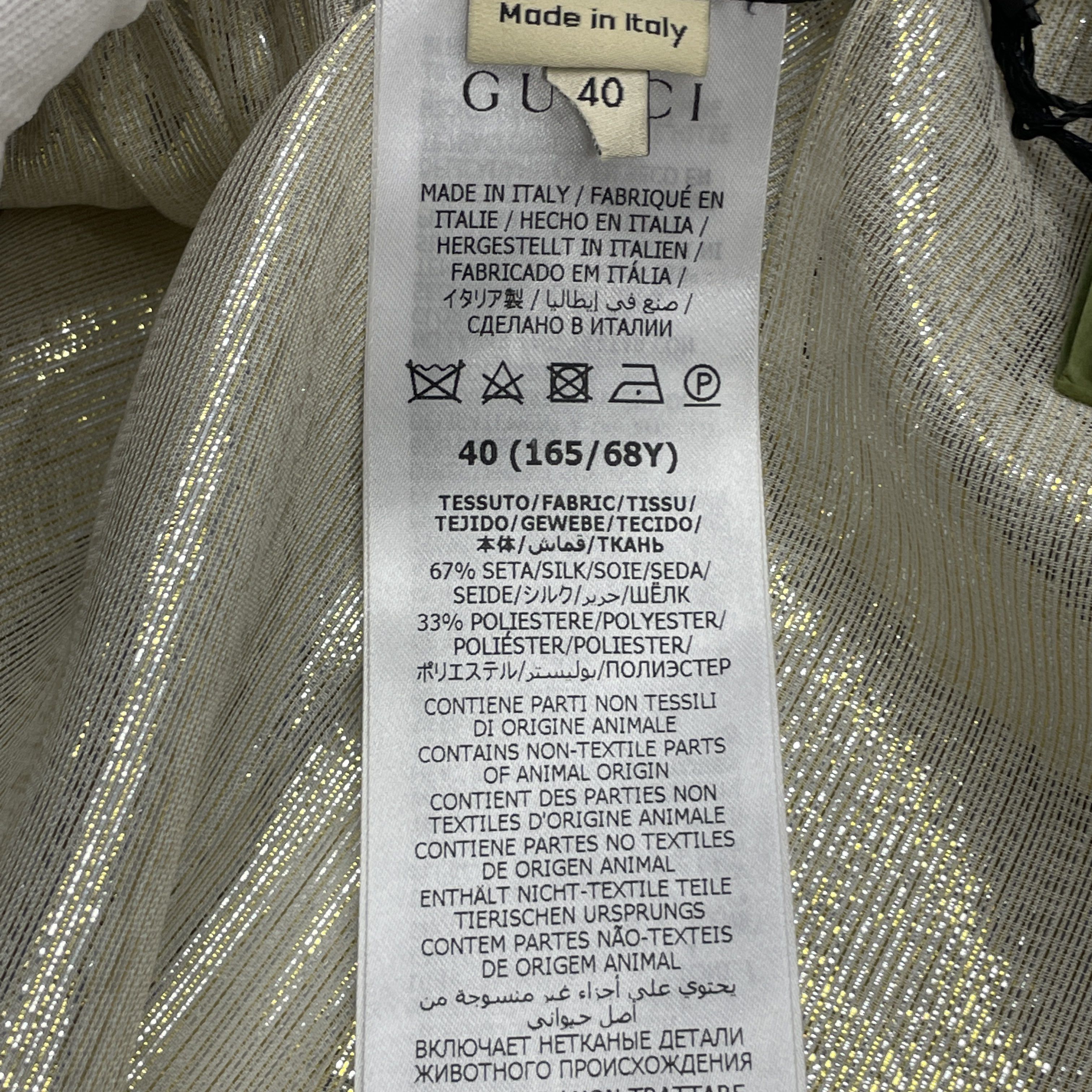 Gucci Gucci Rabbit Print Pleated Skirt Size 40 Size 27" / US 4 / IT 40 - 4 Thumbnail
