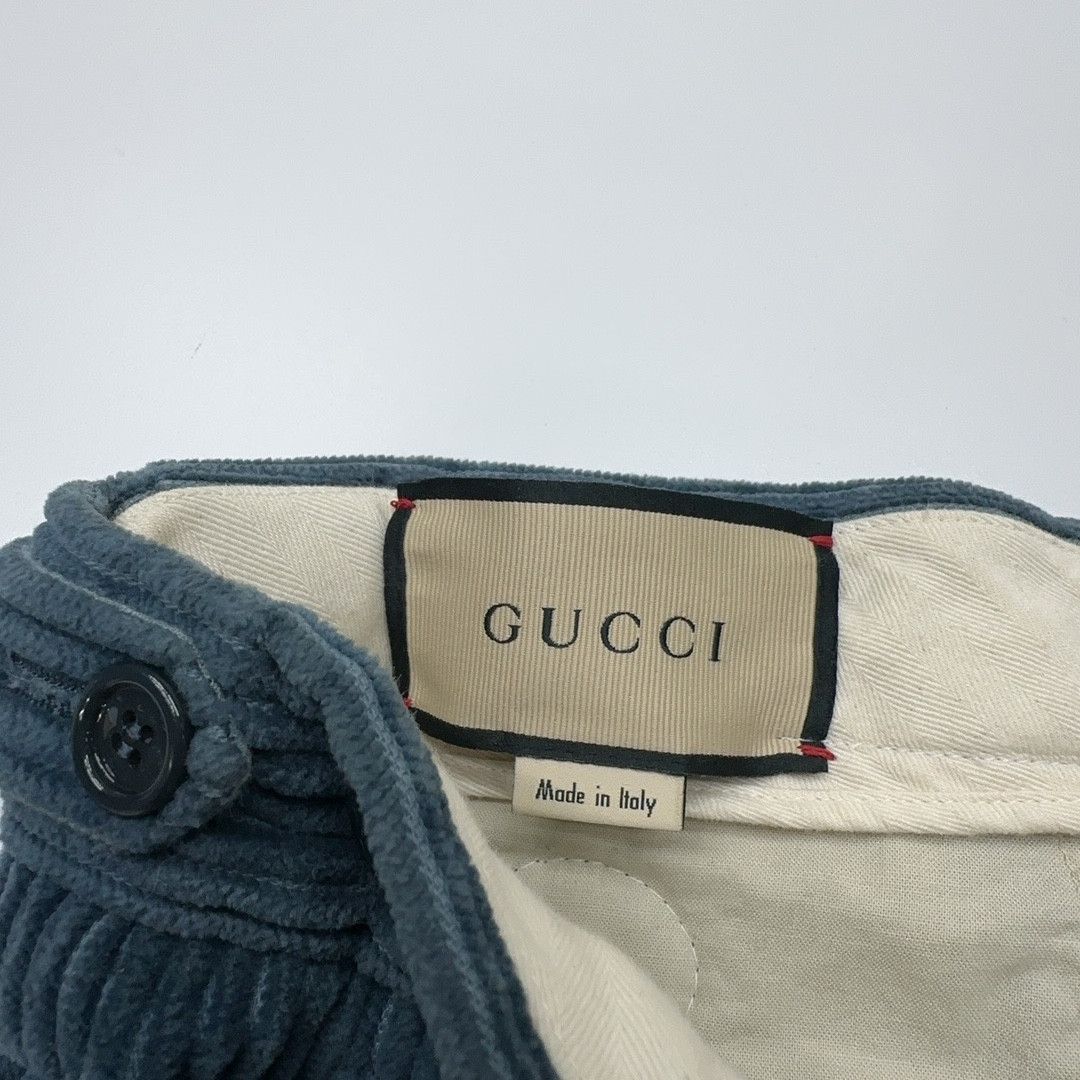 Gucci Gucci Blue Corduroy Pants Size 48 Size US 32 / EU 48 - 5 Thumbnail