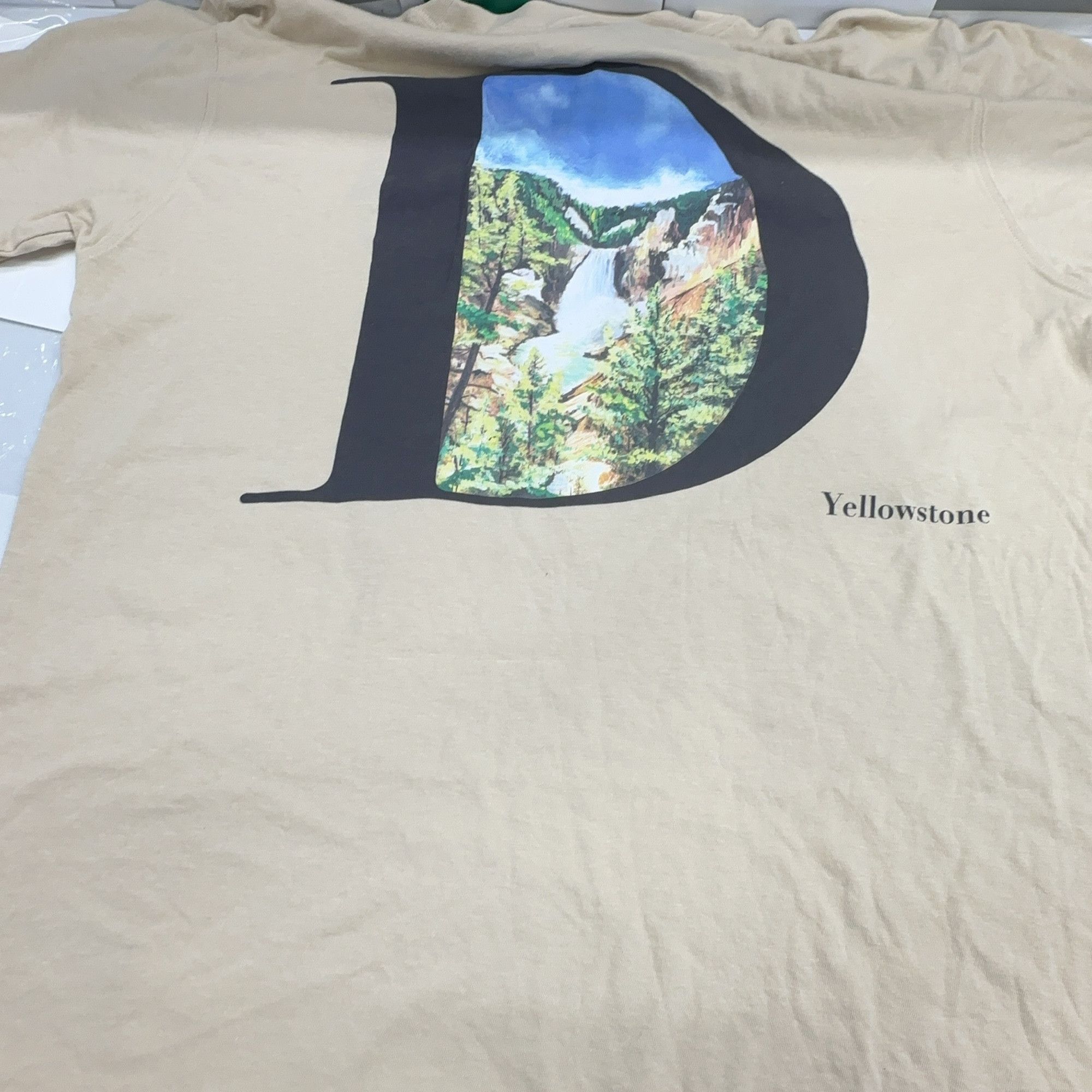 Dior Dior Yellowstone Embroidered T-Shirt Size M Size US M / EU 48-50 / 2 - 9 Thumbnail