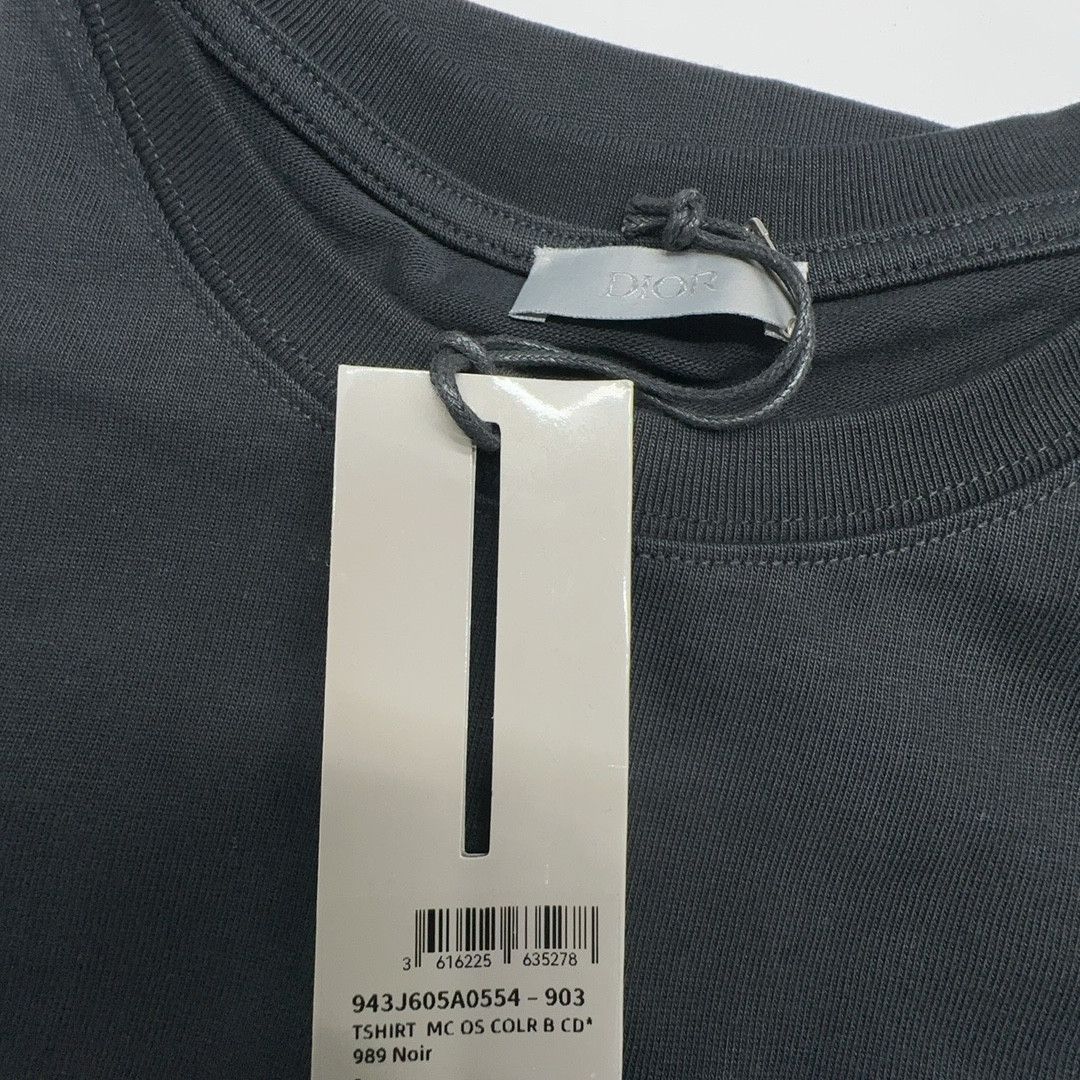 Dior Dior CD Logo Embroidered T-Shirt Size L Size US L / EU 52-54 / 3 - 3 Thumbnail