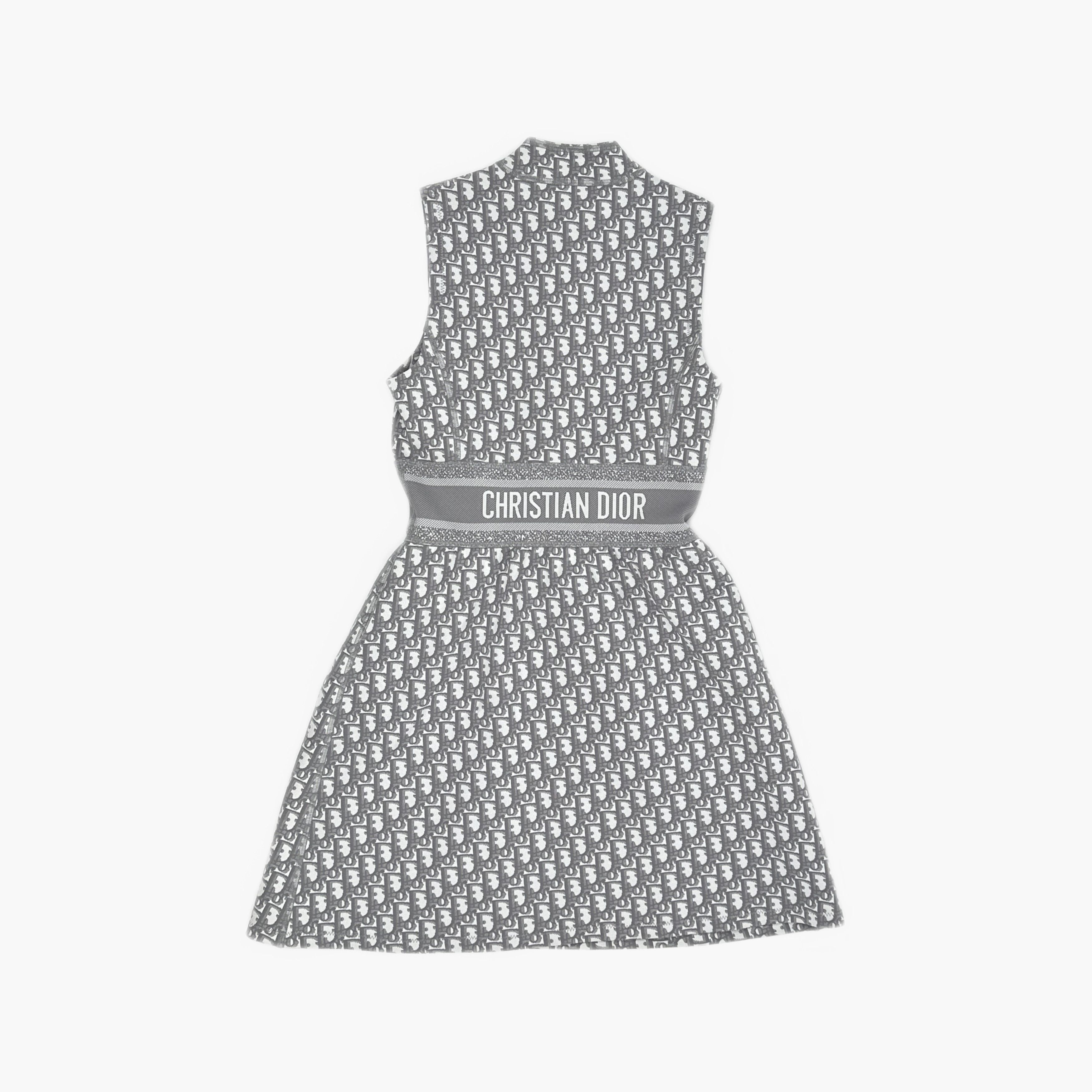 Dior Dior Oblique Logo Sleeveless Mini Dress Size 36 Size XS / US 0-2 / IT 36-38 - 2 Thumbnail