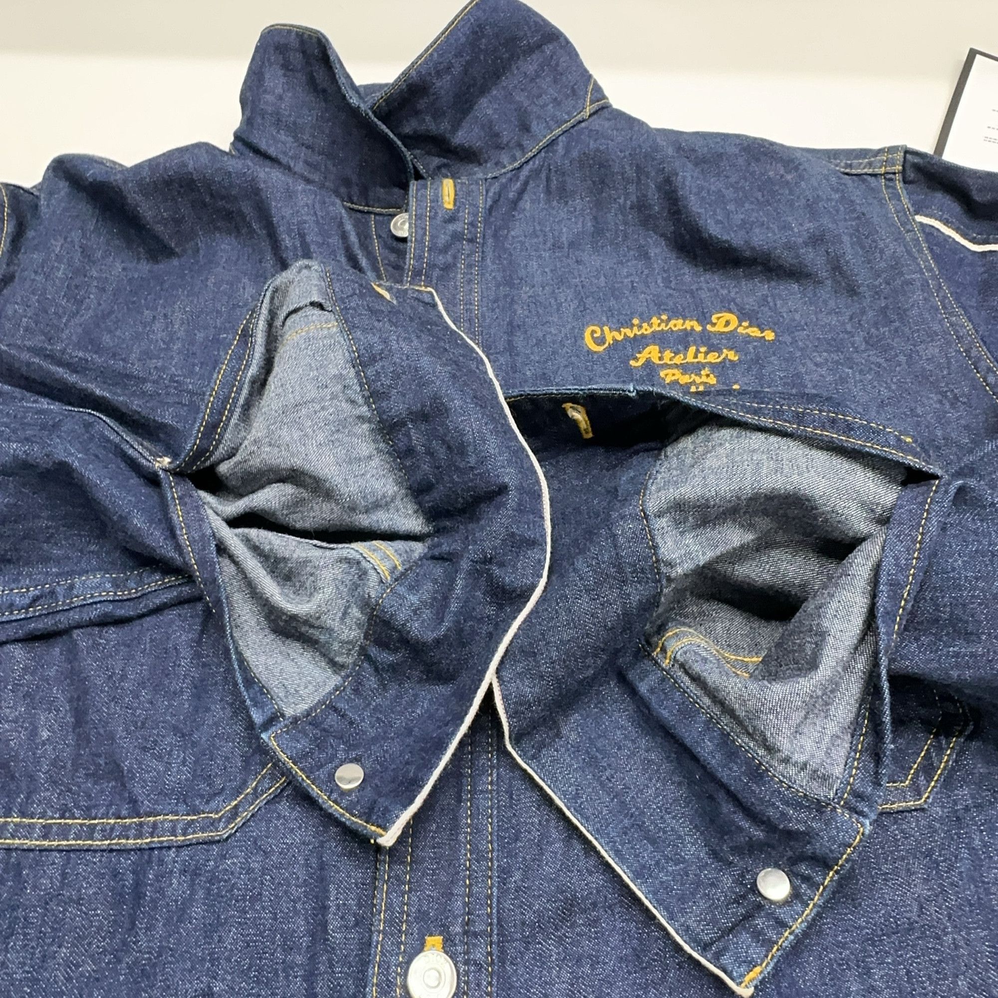 Christian Dior Monsieur Christian Dior Atelier Denim Shirt Size S Size US S / EU 44-46 / 1 - 7 Thumbnail