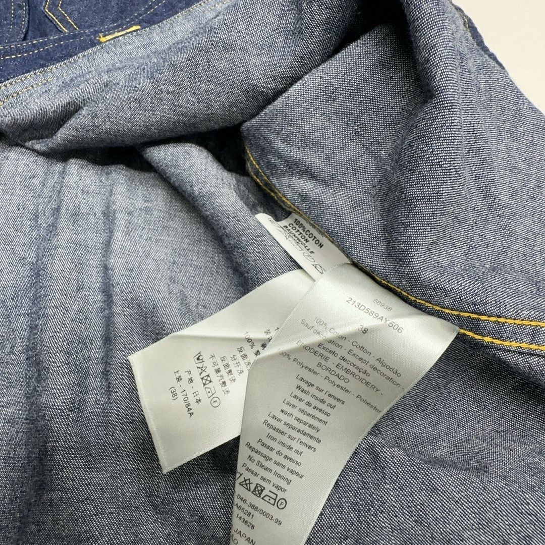 Christian Dior Monsieur Christian Dior Atelier Denim Shirt Size S Size US S / EU 44-46 / 1 - 3 Thumbnail