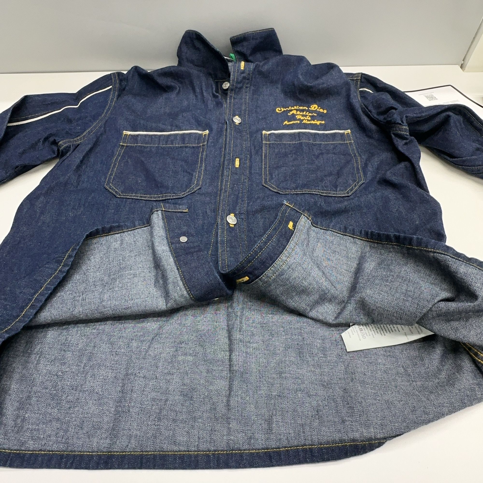 Christian Dior Monsieur Christian Dior Atelier Denim Shirt Size S Size US S / EU 44-46 / 1 - 6 Thumbnail