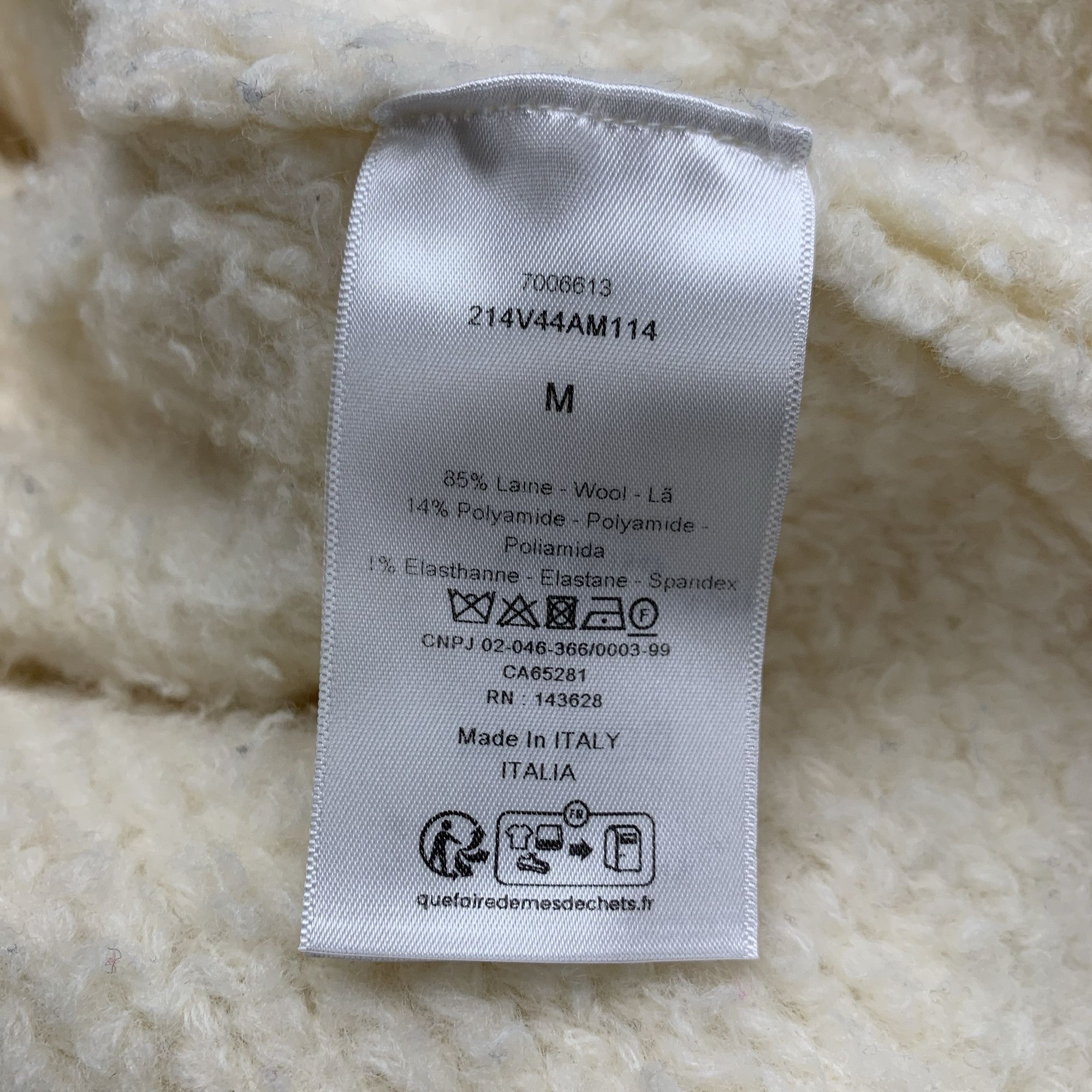 Dior Dior Logo Knit Jacket Size M Size M / US 6-8 / IT 42-44 - 4 Thumbnail