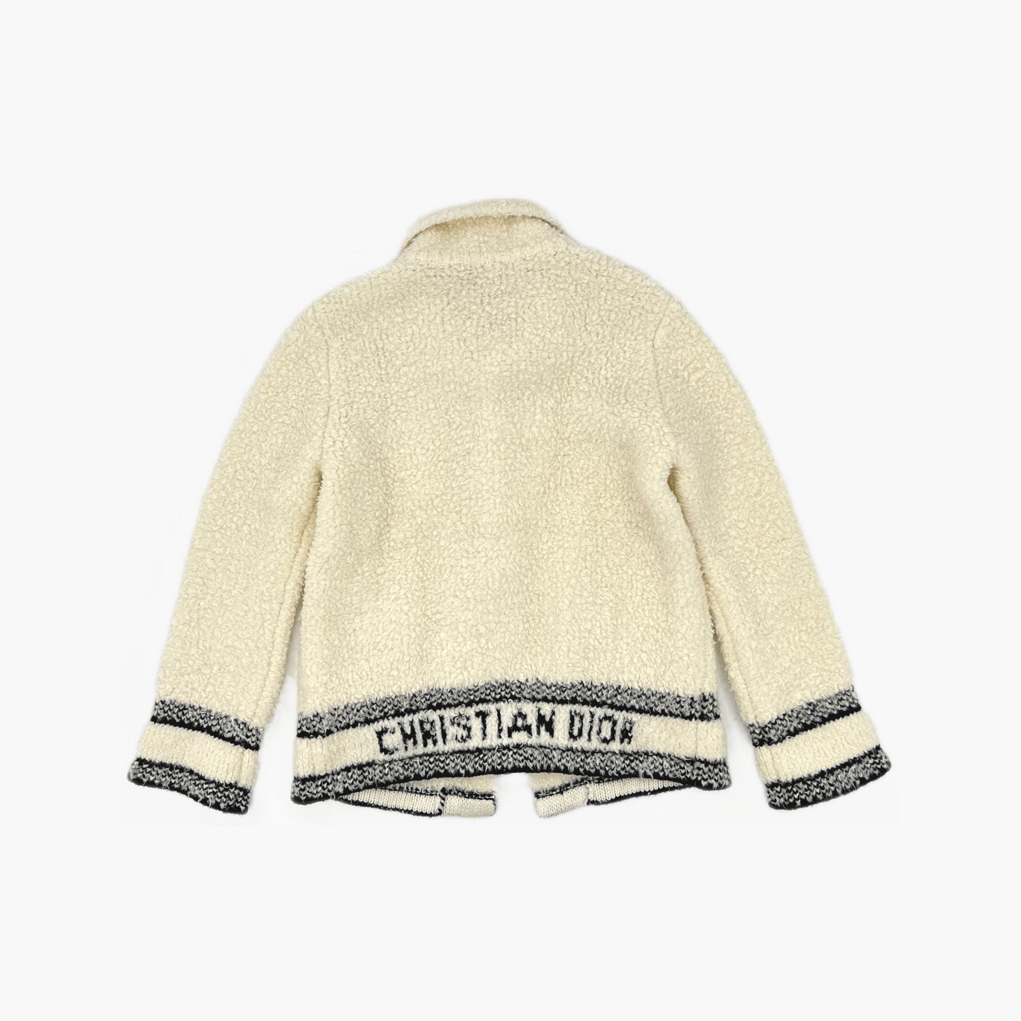 Dior Dior Logo Knit Jacket Size M Size M / US 6-8 / IT 42-44 - 2 Thumbnail
