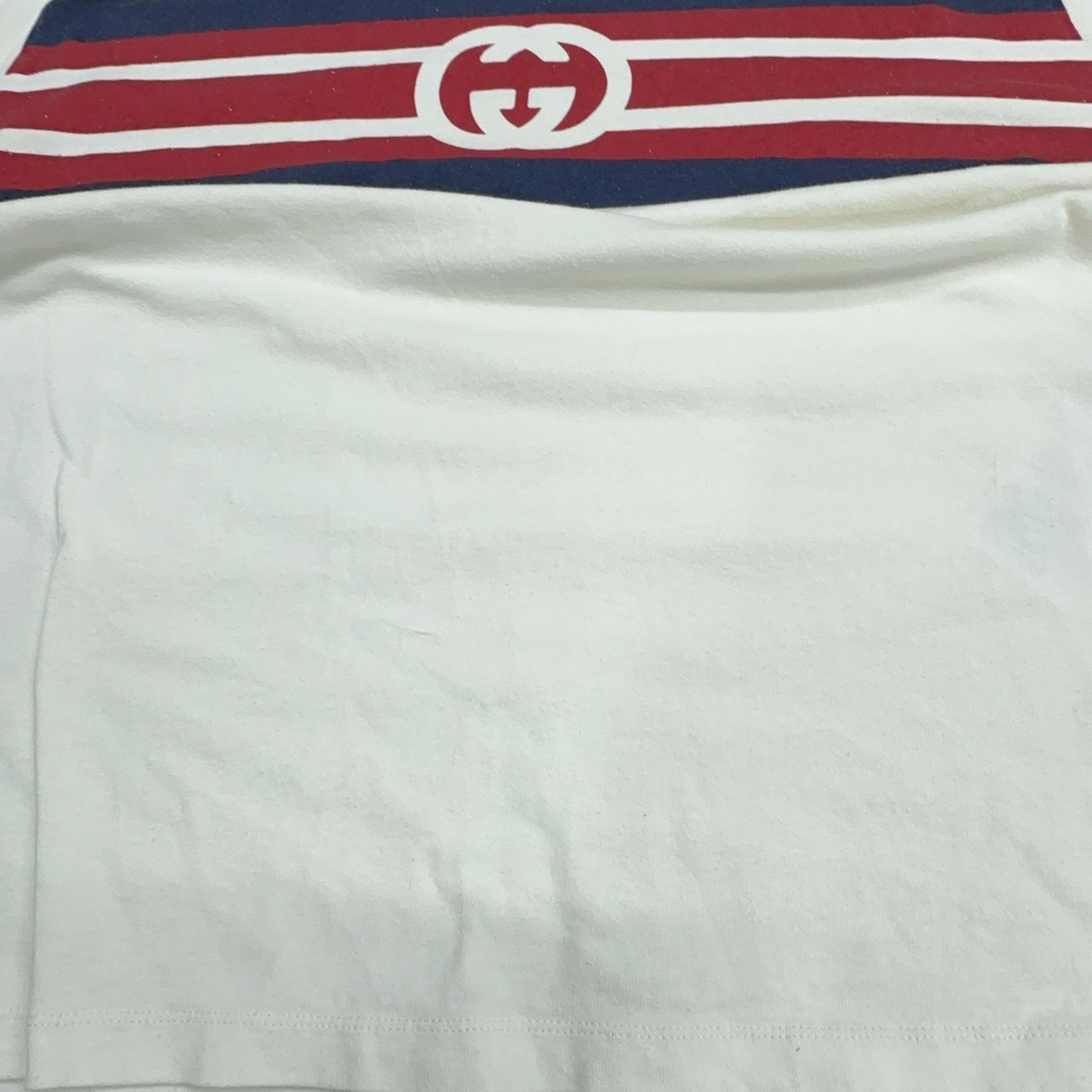Gucci Gucci Striped Logo T-Shirt Size XS Size US XS / EU 42 / 0 - 9 Thumbnail