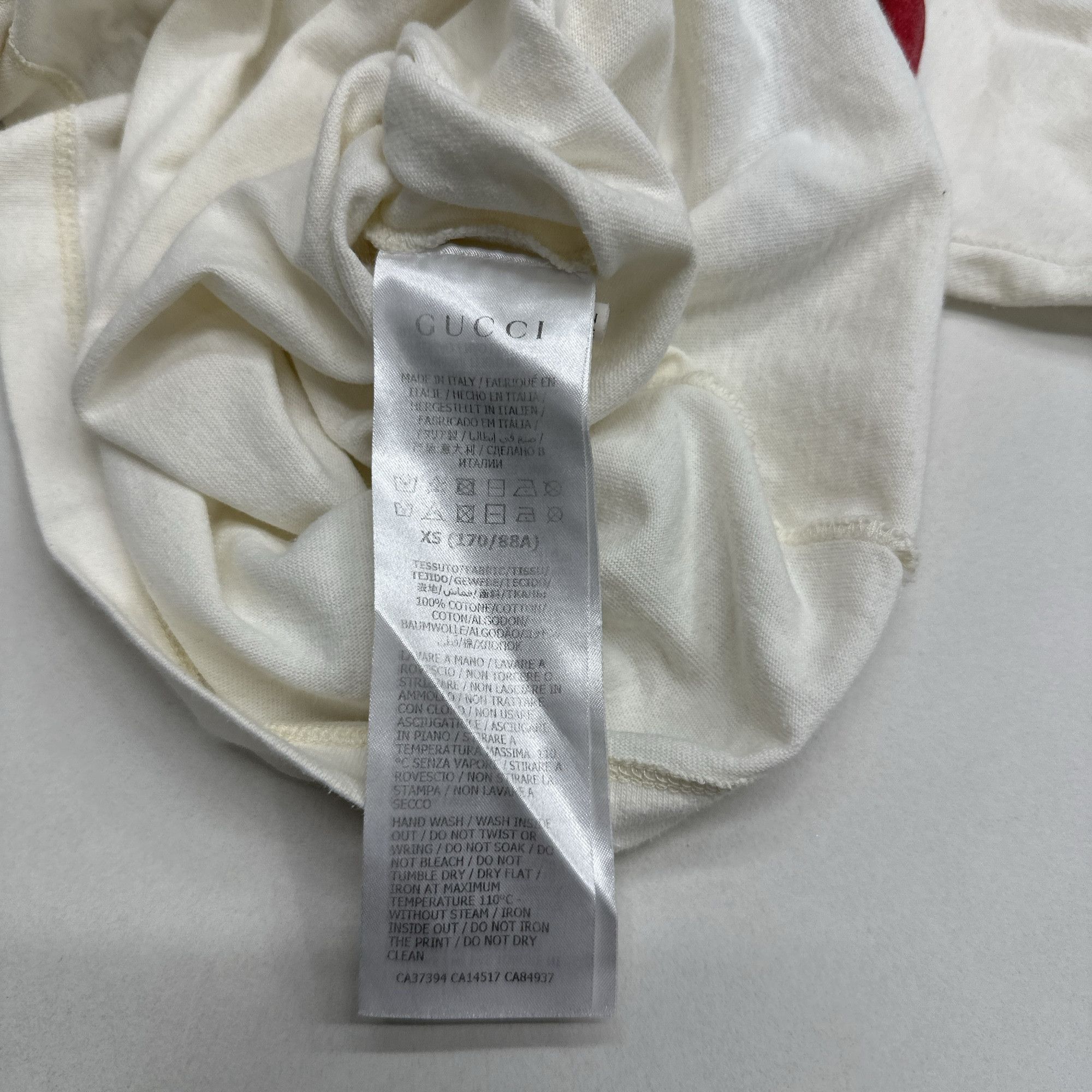Gucci Gucci Striped Logo T-Shirt Size XS Size US XS / EU 42 / 0 - 4 Thumbnail