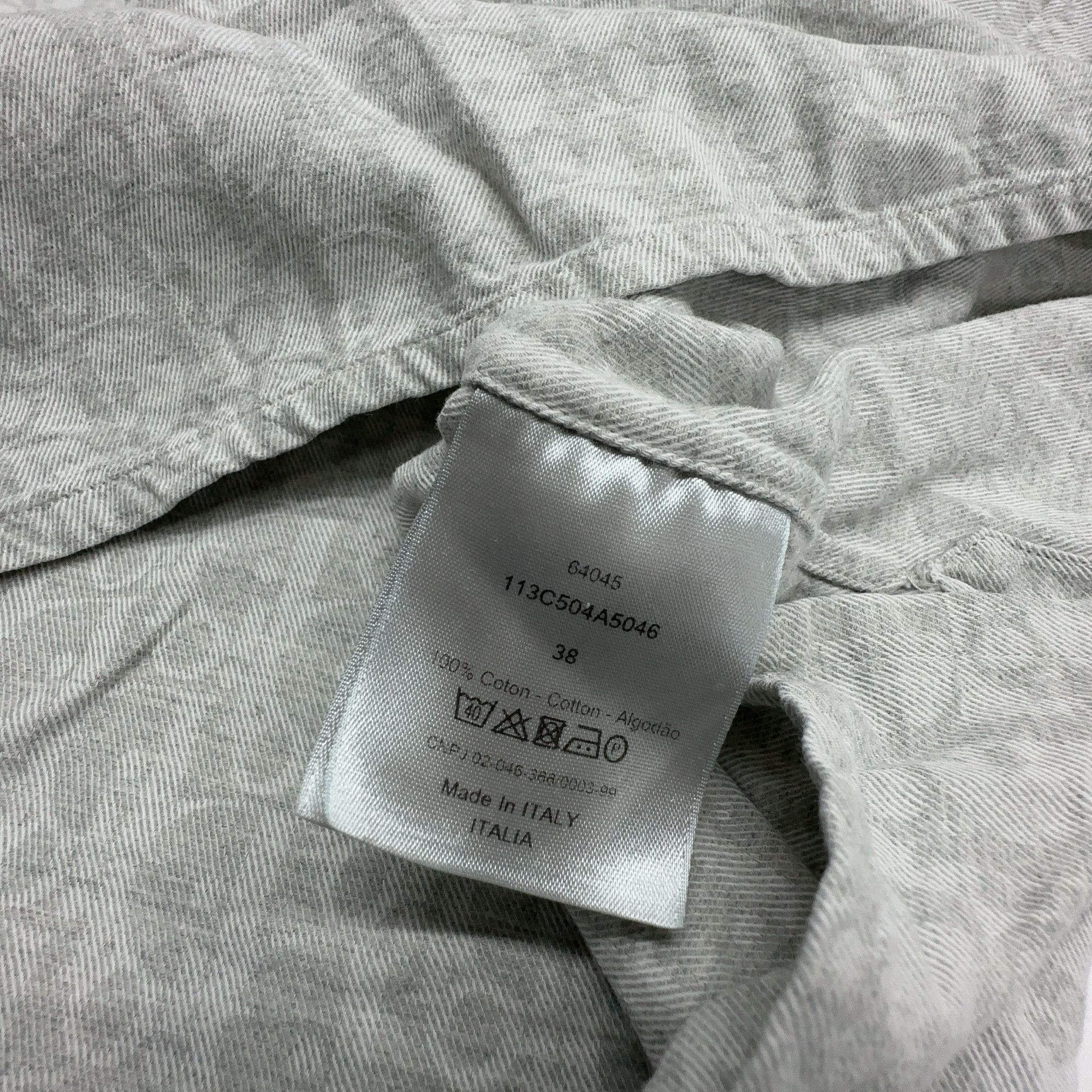 Dior Dior Oblique Half-Zip Shirt Size 38 Size US S / EU 44-46 / 1 - 3 Thumbnail