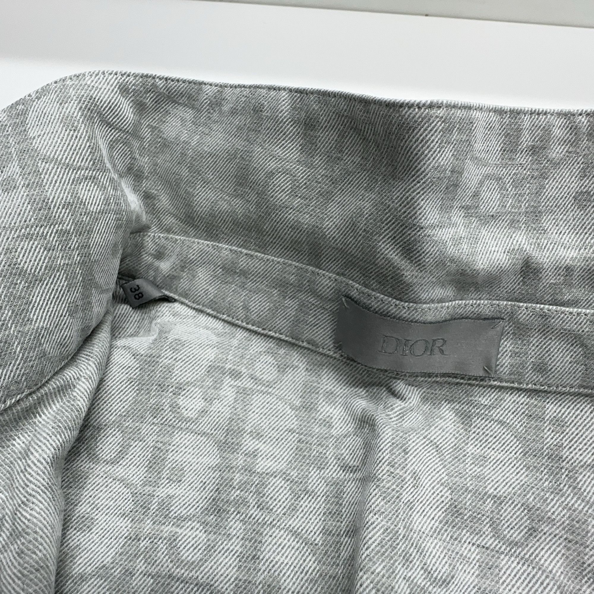 Dior Dior Oblique Half-Zip Shirt Size 38 Size US S / EU 44-46 / 1 - 4 Thumbnail