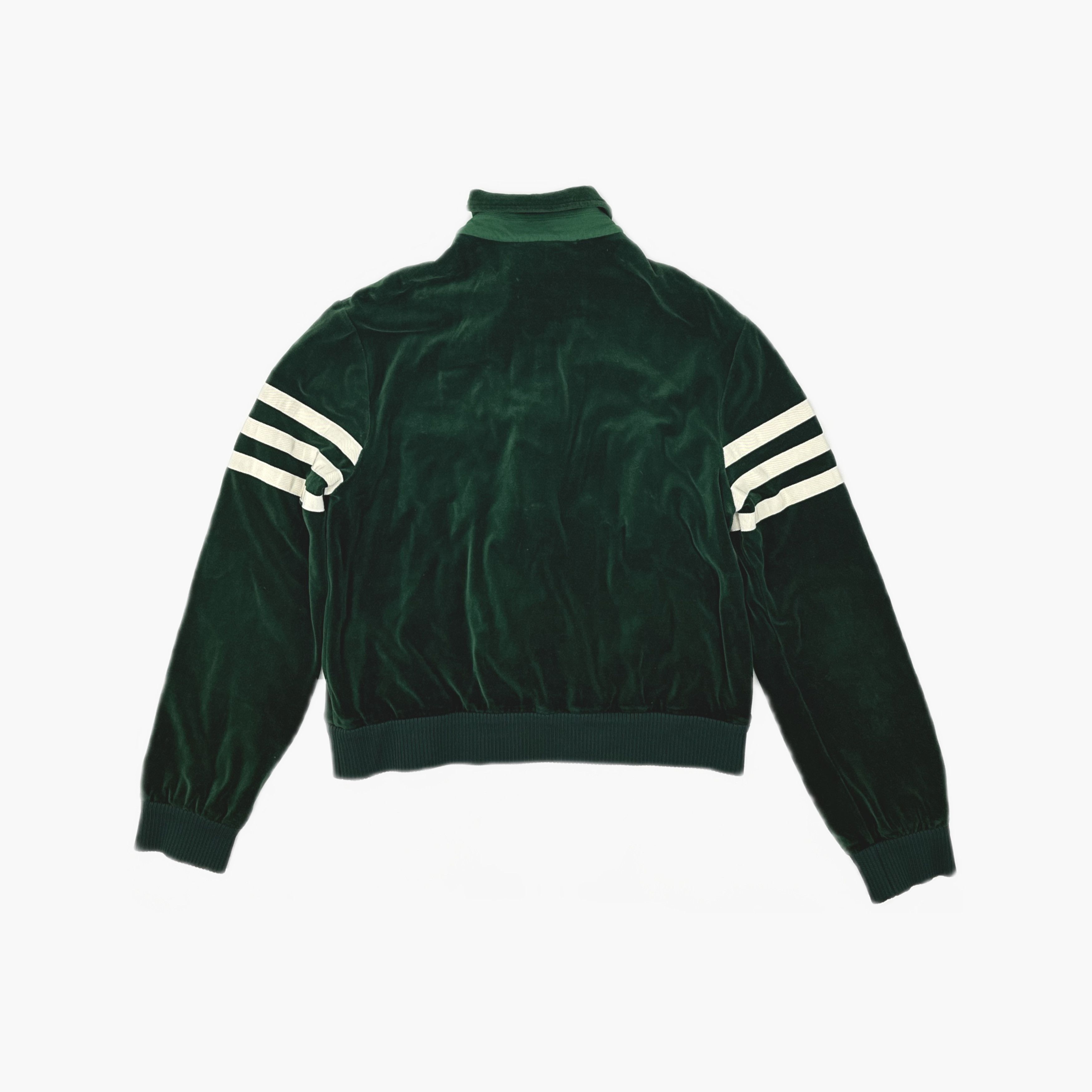 Gucci Gucci x adidas Originals Velvet Zip Jacket Size M Size US M / EU 48-50 / 2 - 2 Thumbnail