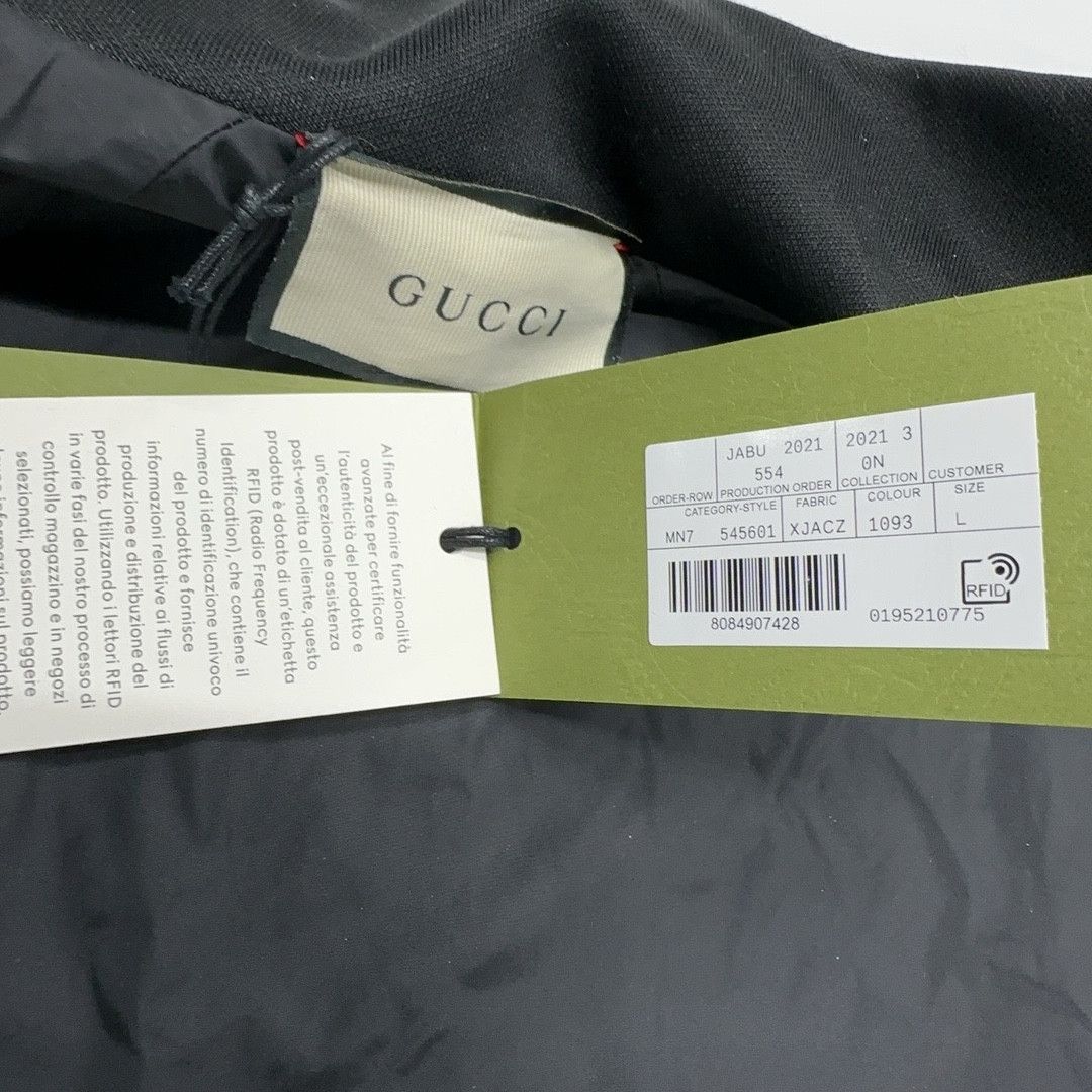 Gucci Gucci GG Monogram Stripe Track Jacket Size L Size US L / EU 52-54 / 3 - 4 Thumbnail