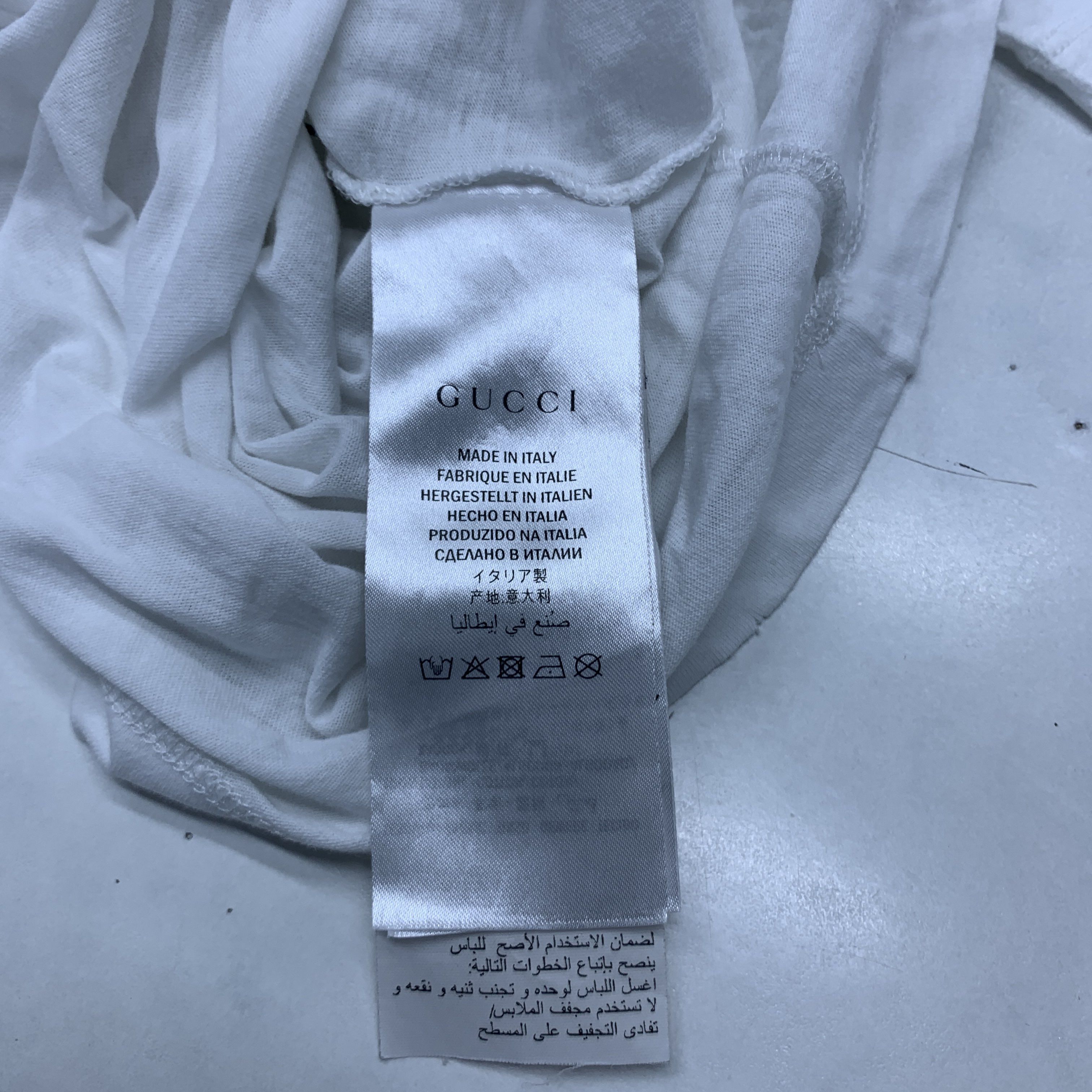 Gucci Gucci Logo Print T-Shirt Size L Size US L / EU 52-54 / 3 - 3 Thumbnail