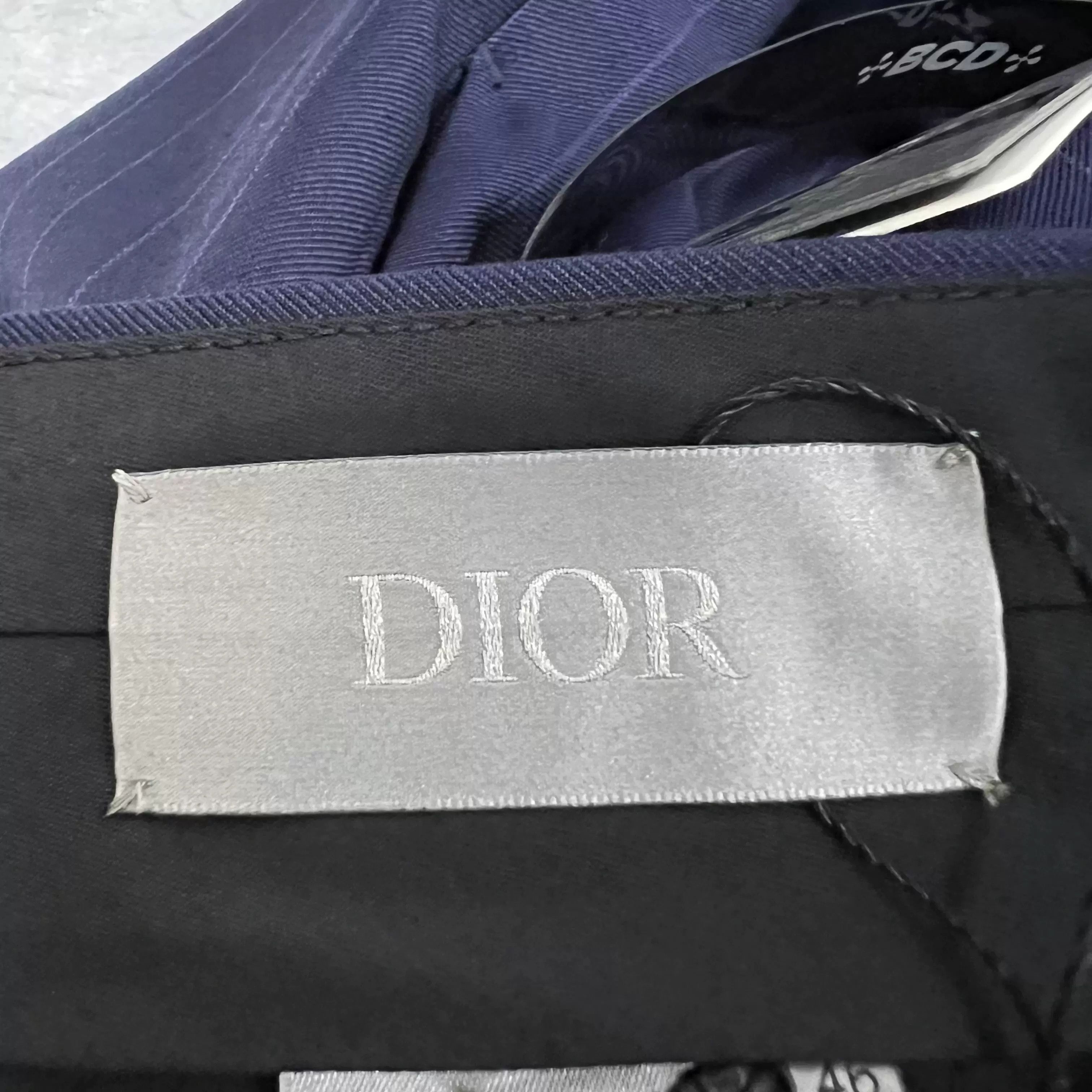 Dior Dior Pinstripe Wool Shorts Size 30 Size US 30 / EU 46 - 4 Thumbnail