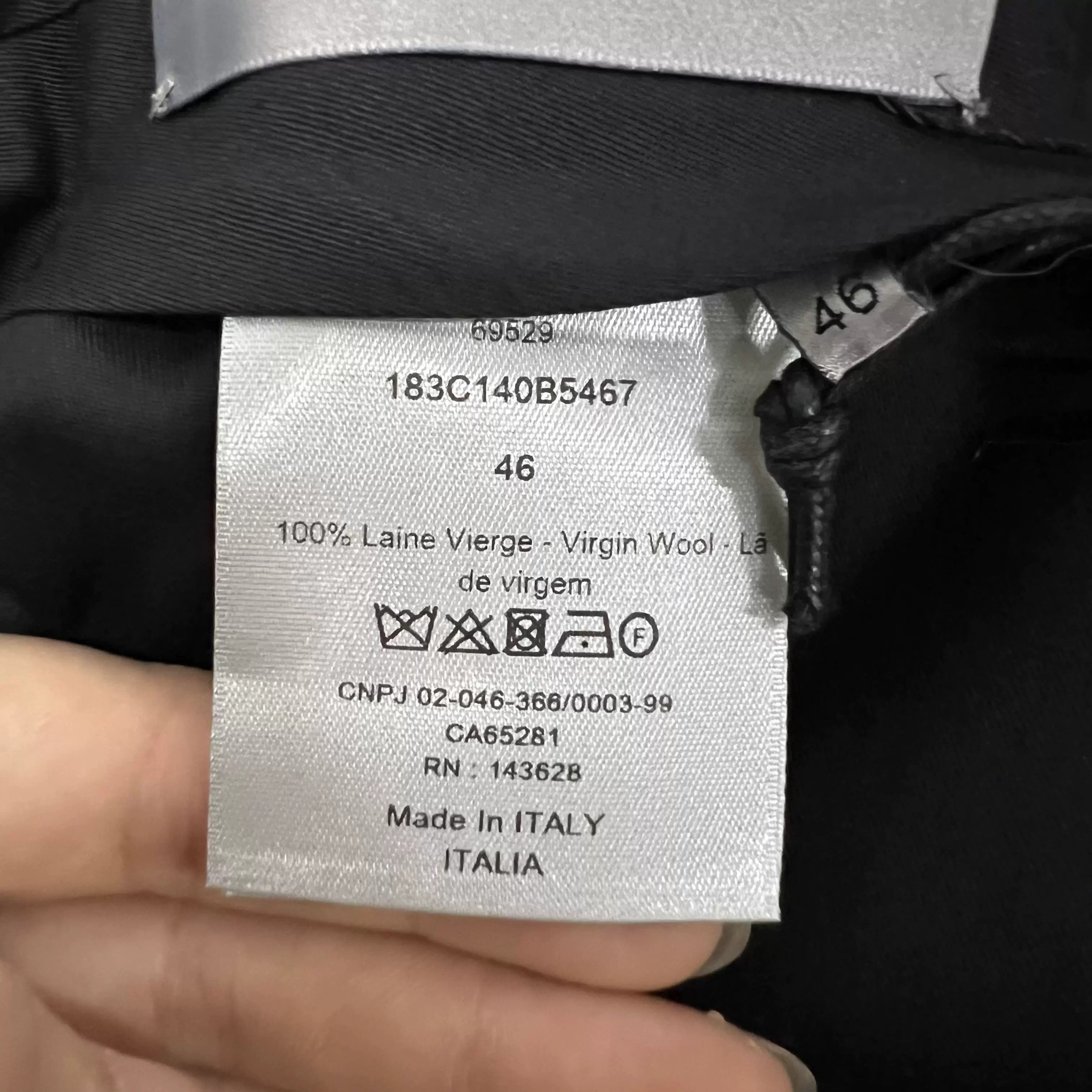 Dior Dior Pinstripe Wool Shorts Size 30 Size US 30 / EU 46 - 5 Thumbnail