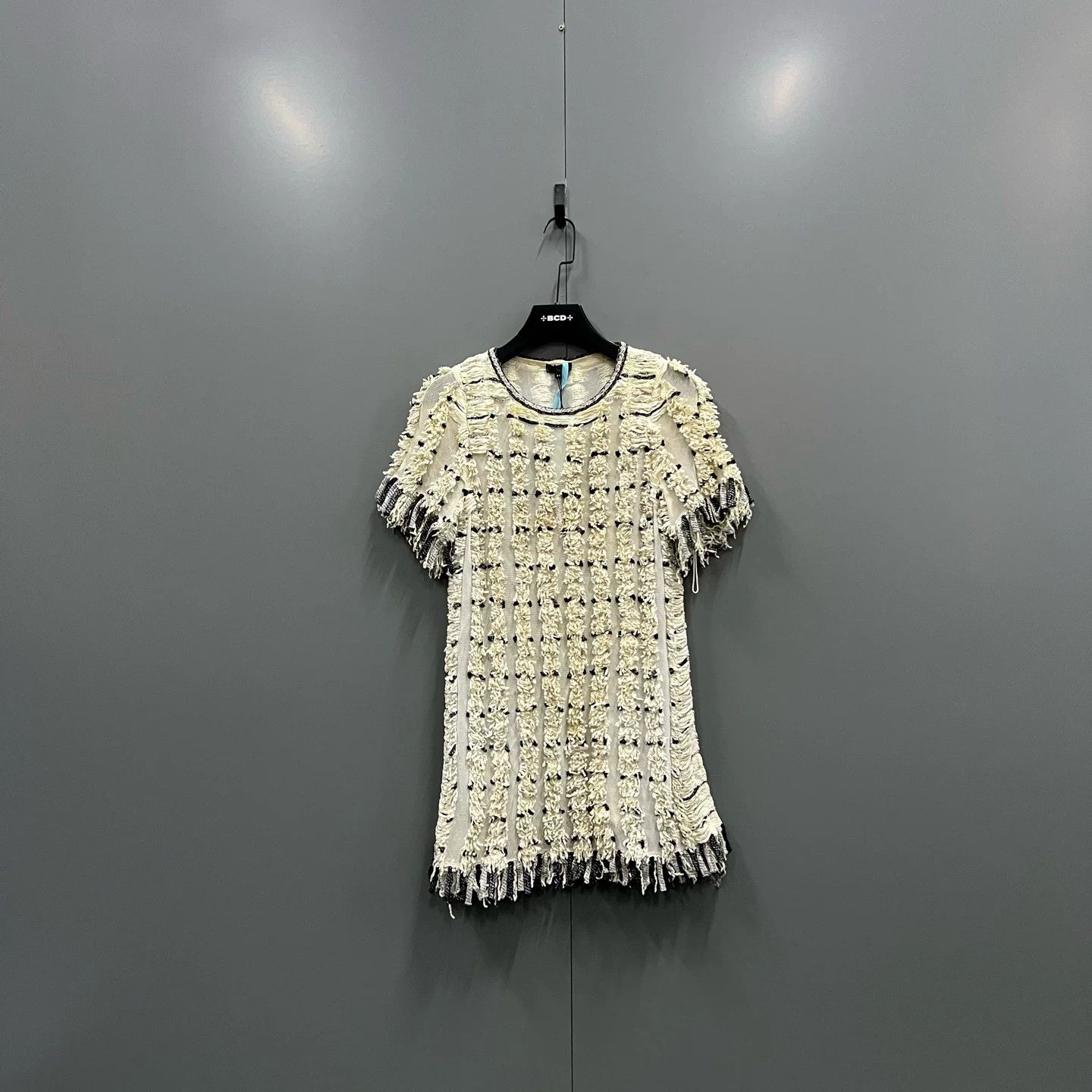Chanel Chanel Fringe Knit Mini Dress Size 38 Size S / US 4 / IT 40 - 2 Thumbnail