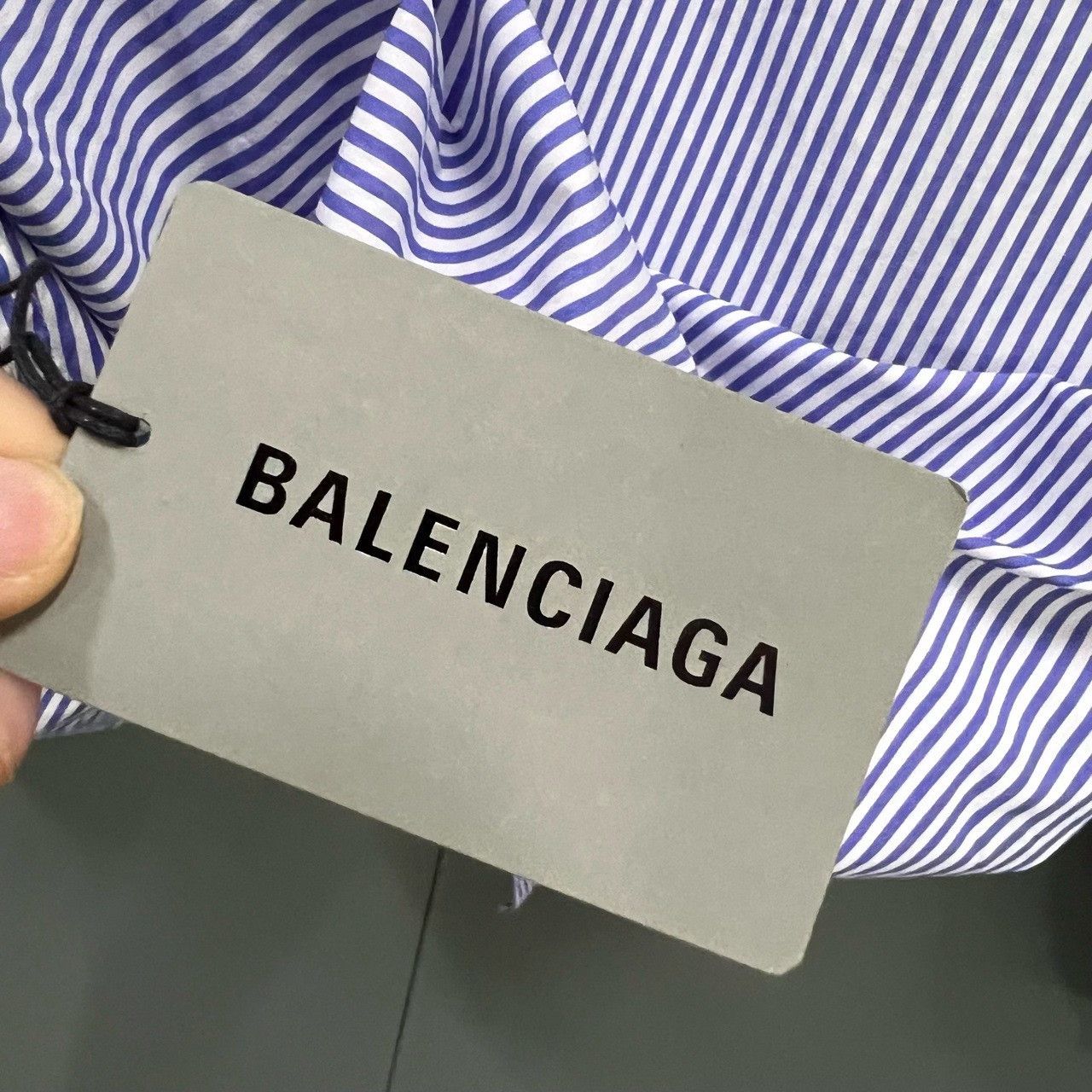 Balenciaga Balenciaga Striped Shirt Size M Size US M / EU 48-50 / 2 - 6 Thumbnail