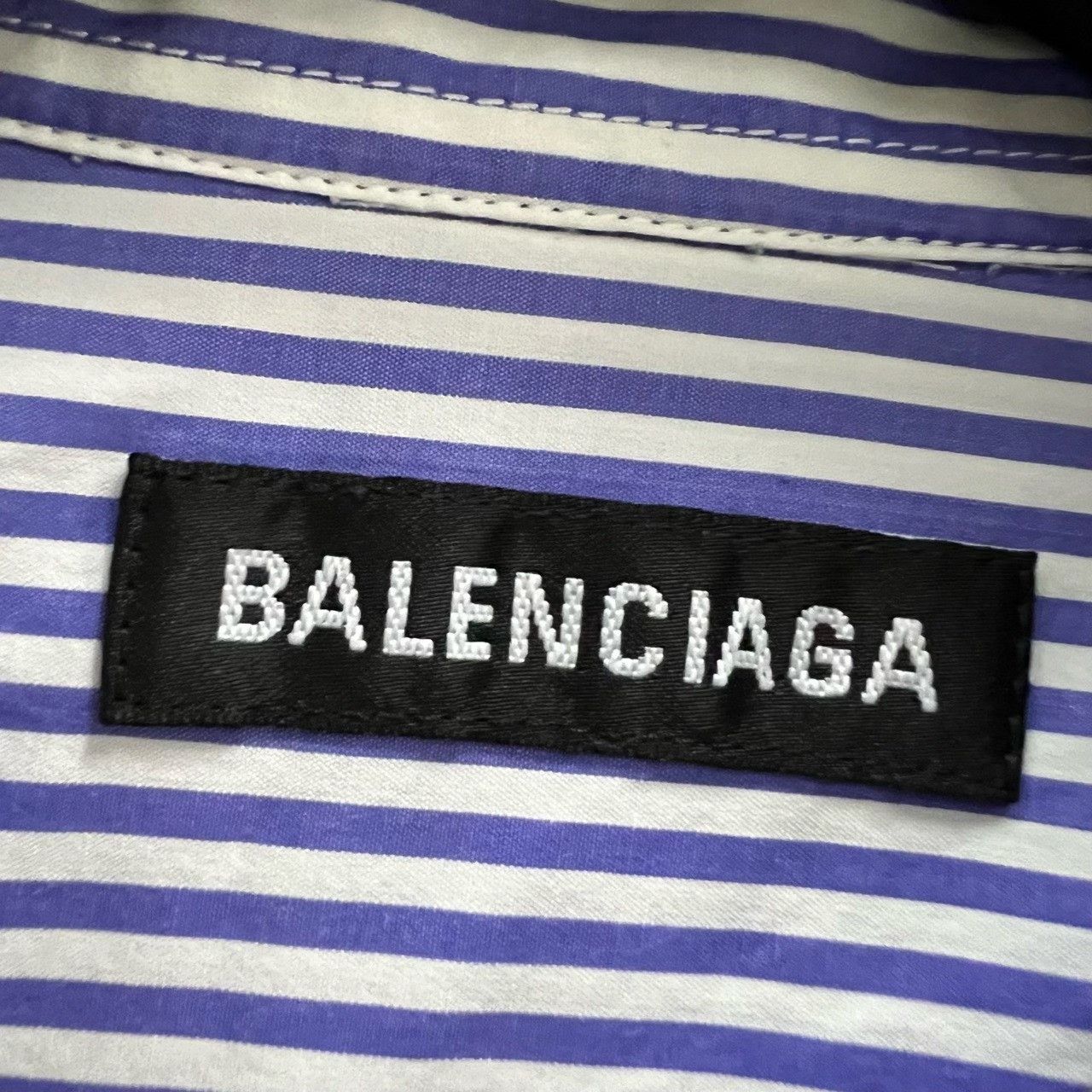 Balenciaga Balenciaga Striped Shirt Size M Size US M / EU 48-50 / 2 - 4 Thumbnail