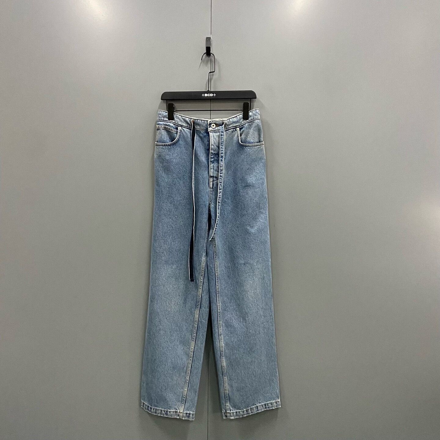 Loewe Loewe Wash Denim Drawstring Jeans Size 30 Size US 30 / EU 46 - 2 Thumbnail
