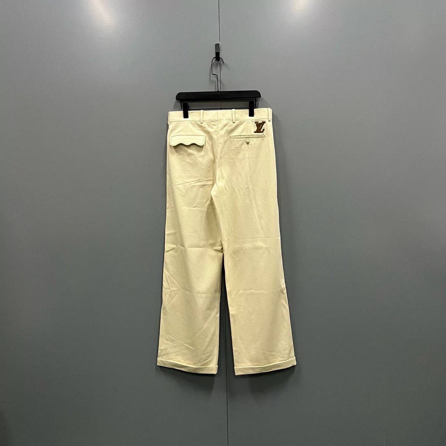Louis Vuitton Louis Vuitton Beige Trousers Size 48 Size US 32 / EU 48 - 3 Thumbnail