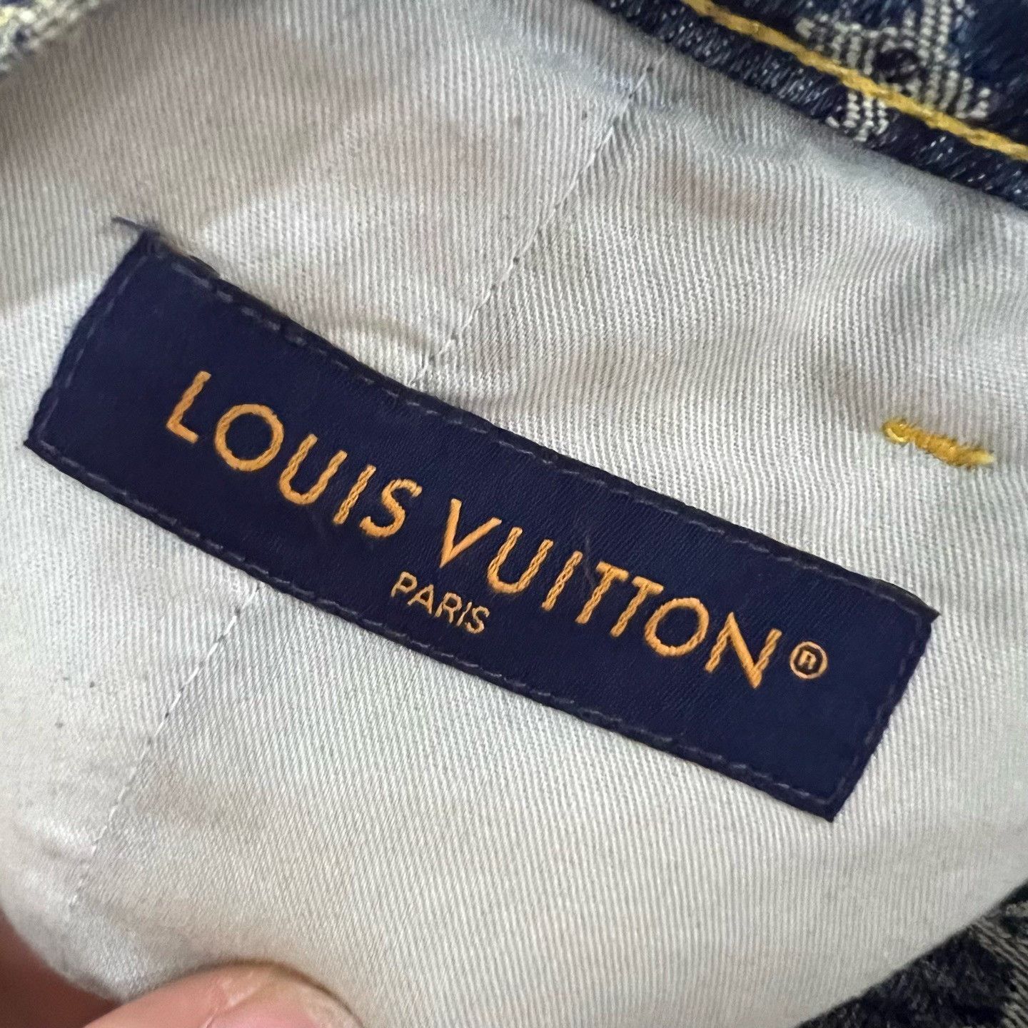 Louis Vuitton Louis Vuitton Monogram Denim Jeans US 27 Size US 27 - 4 Thumbnail