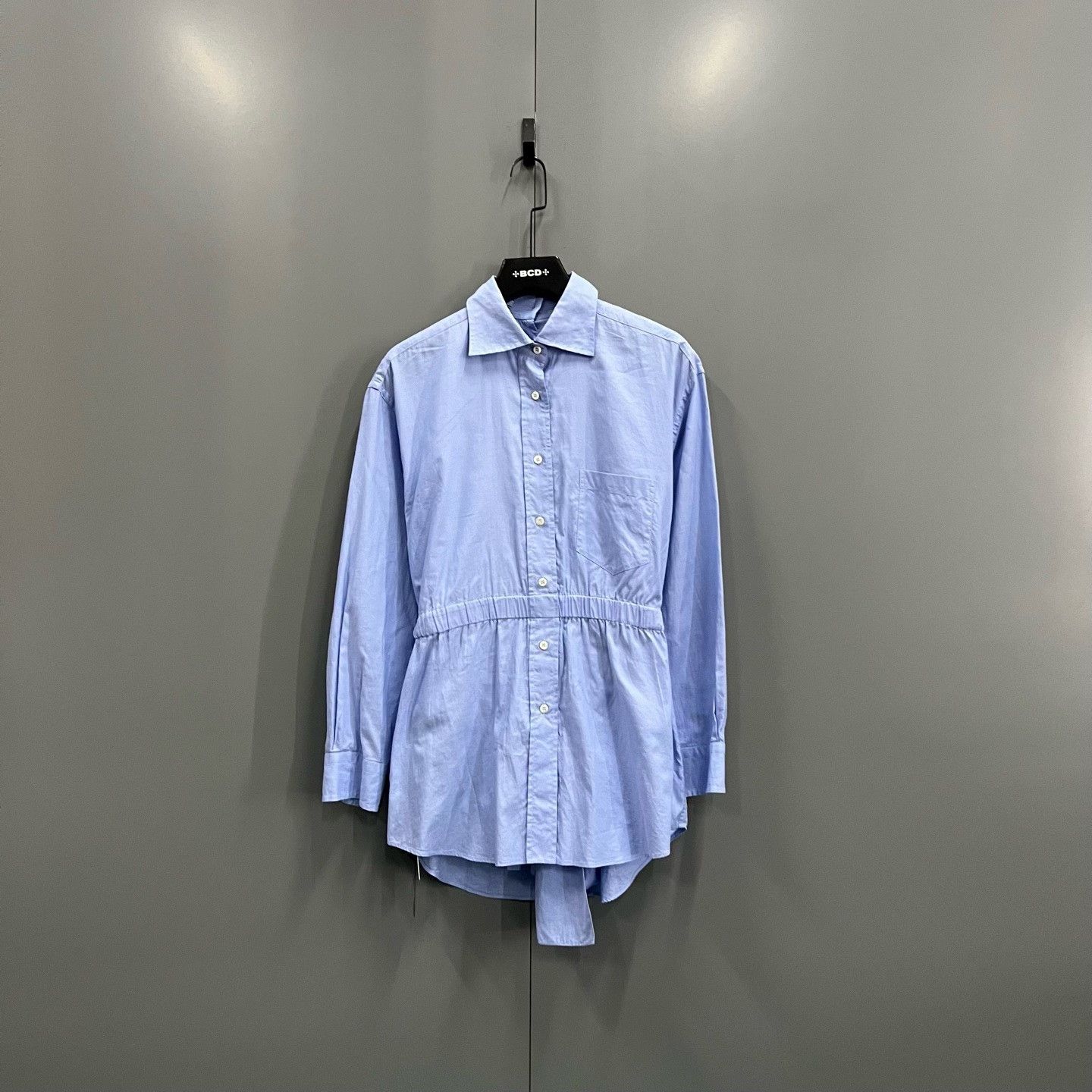 Prada Prada Blue Collared Button Up Shirt Size 40 Size S / US 4 / IT 40 - 2 Thumbnail