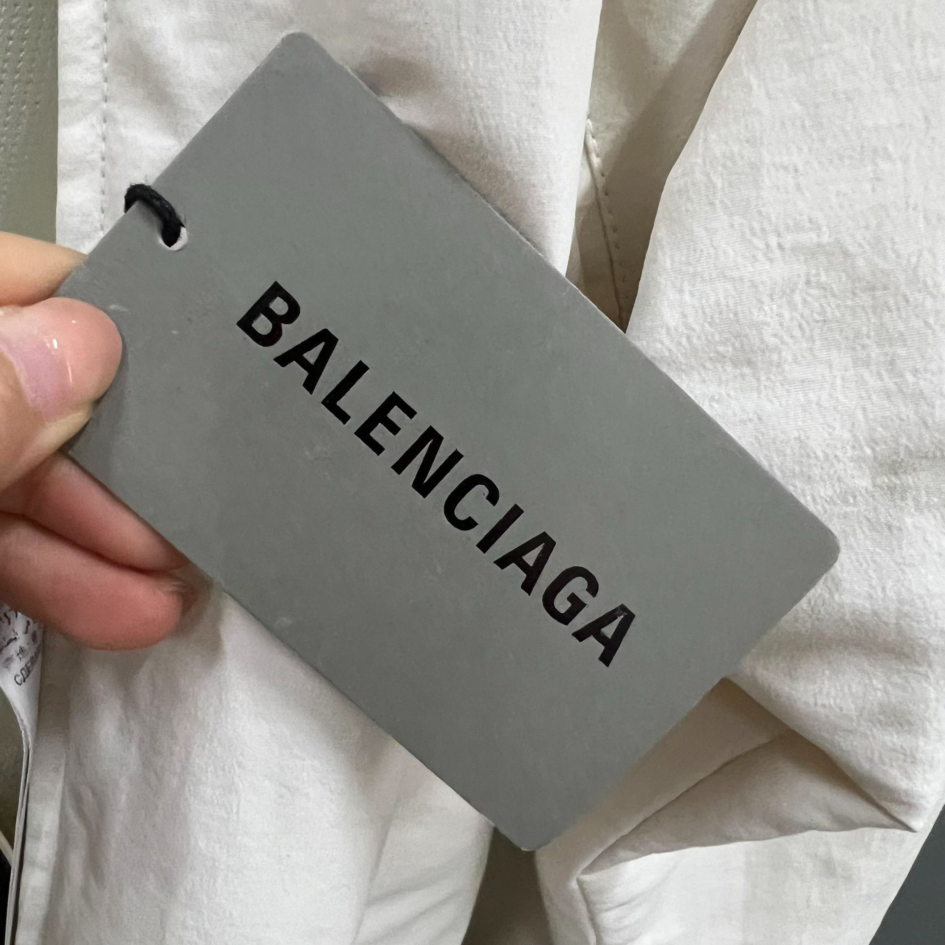 Balenciaga Balenciaga Embroidered Logo Zip Up Jacket Size M Size US M / EU 48-50 / 2 - 6 Thumbnail
