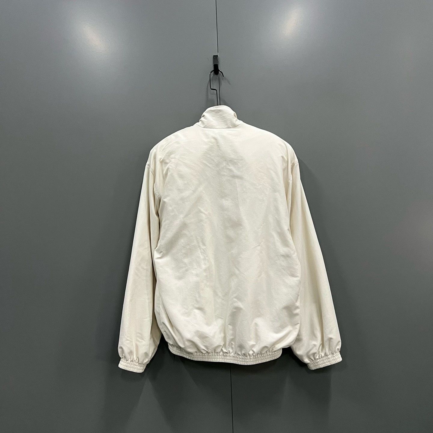 Balenciaga Balenciaga Embroidered Logo Zip Up Jacket Size M Size US M / EU 48-50 / 2 - 3 Thumbnail