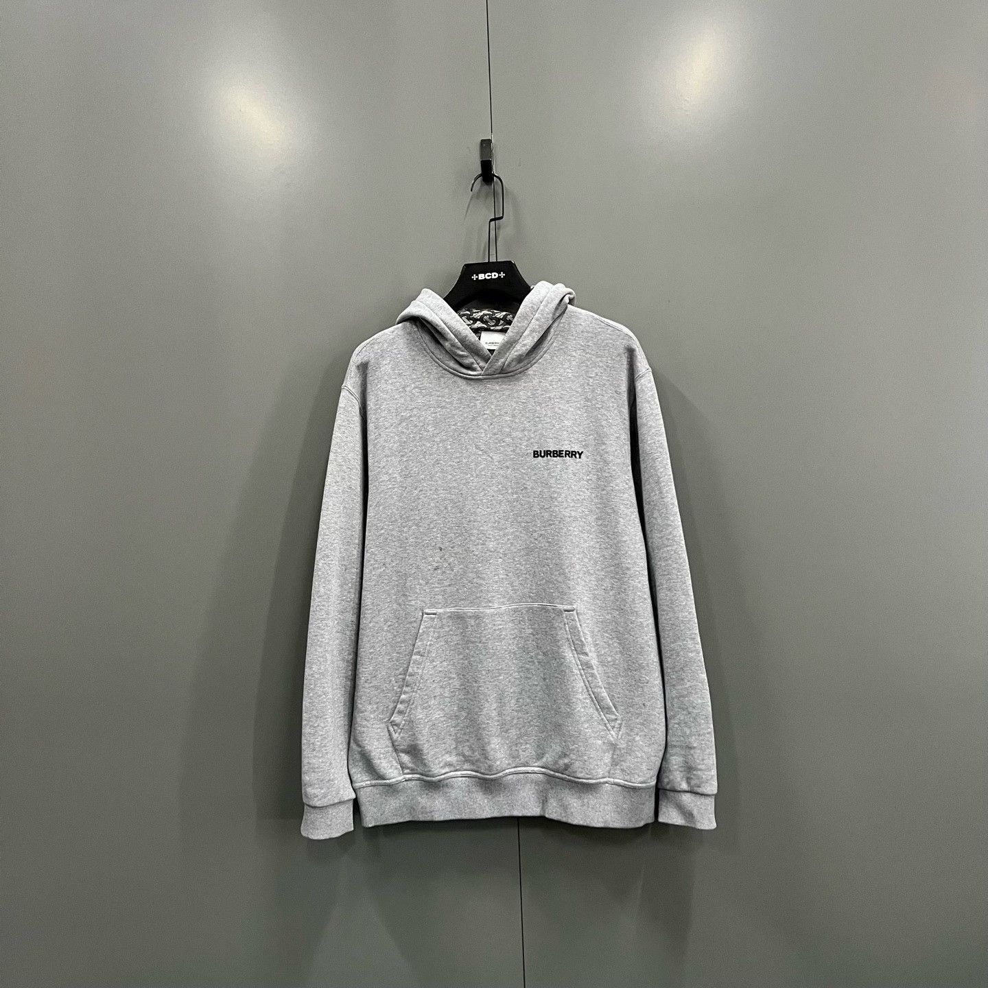 Burberry Burberry Gray Logo Hoodie Size L Size US L / EU 52-54 / 3 - 2 Thumbnail
