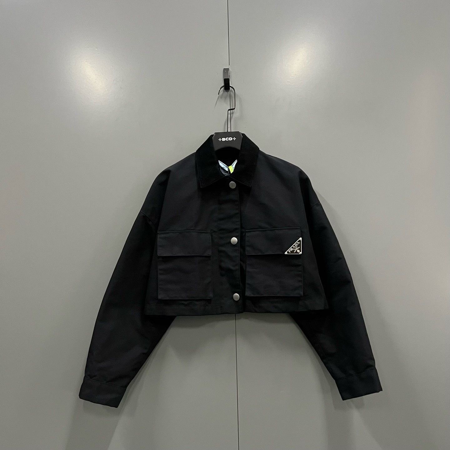 Prada Prada Logo-Plaque Canvas Jacket IT 38 Size XS / US 0-2 / IT 36-38 - 2 Thumbnail