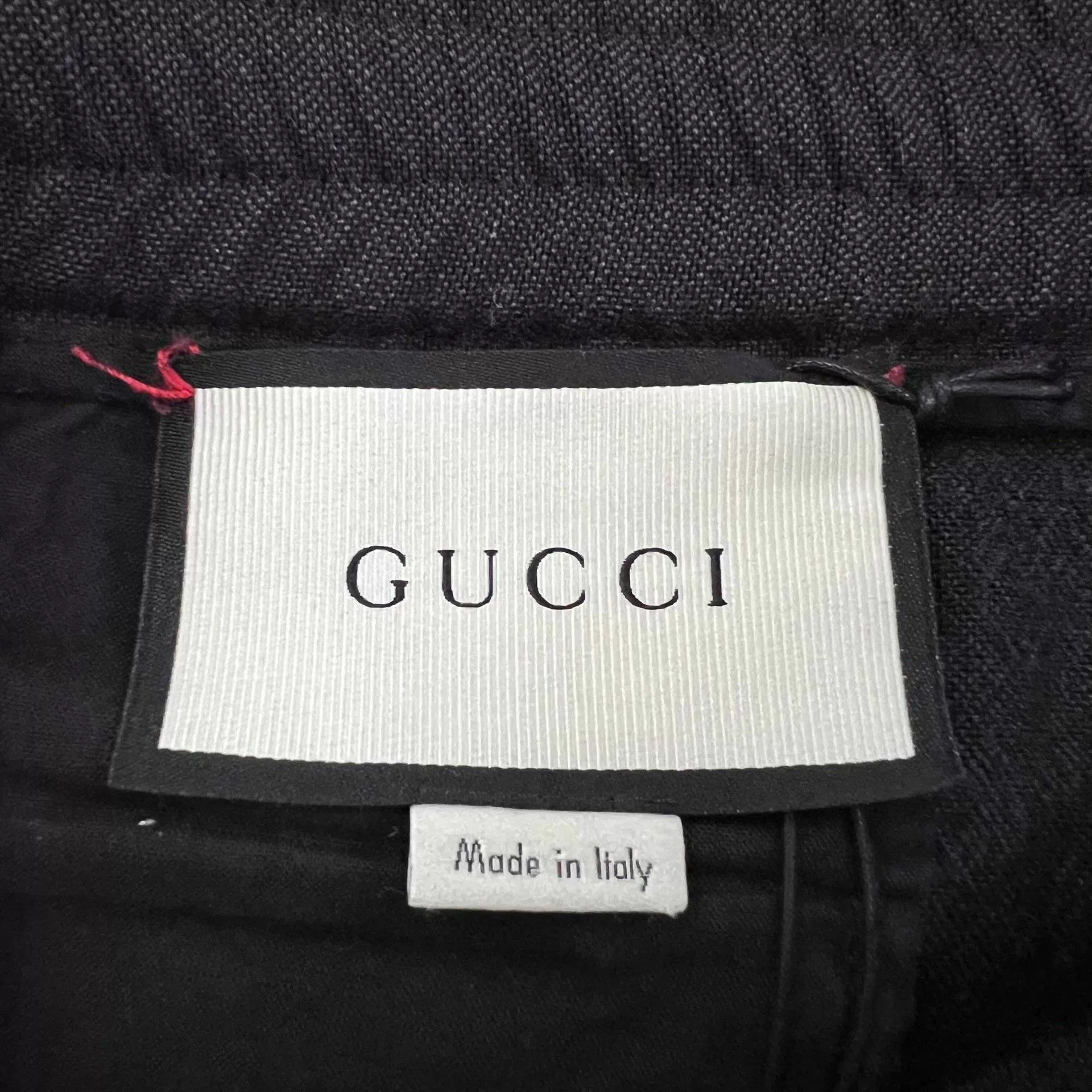 Gucci Gucci Black Drawstring Casual Pants Size 30 Size US 30 / EU 46 - 4 Thumbnail