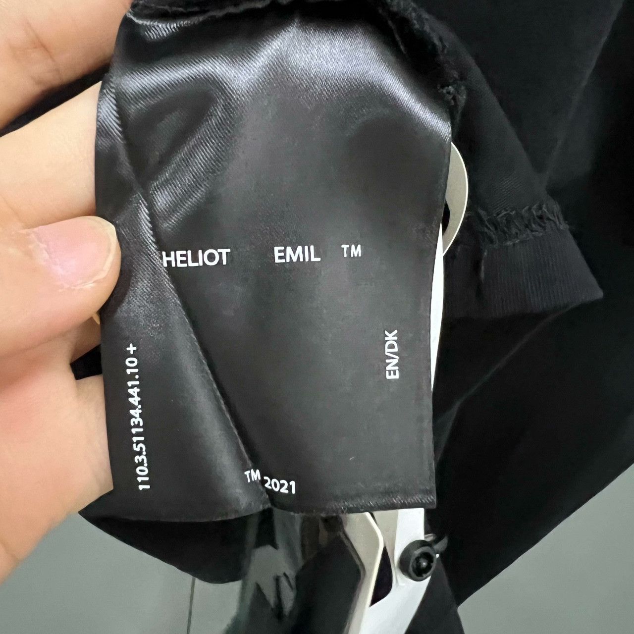 Heliot Emil Heliot Emil Deconstructed T-Shirt Size L Size US L / EU 52-54 / 3 - 5 Thumbnail