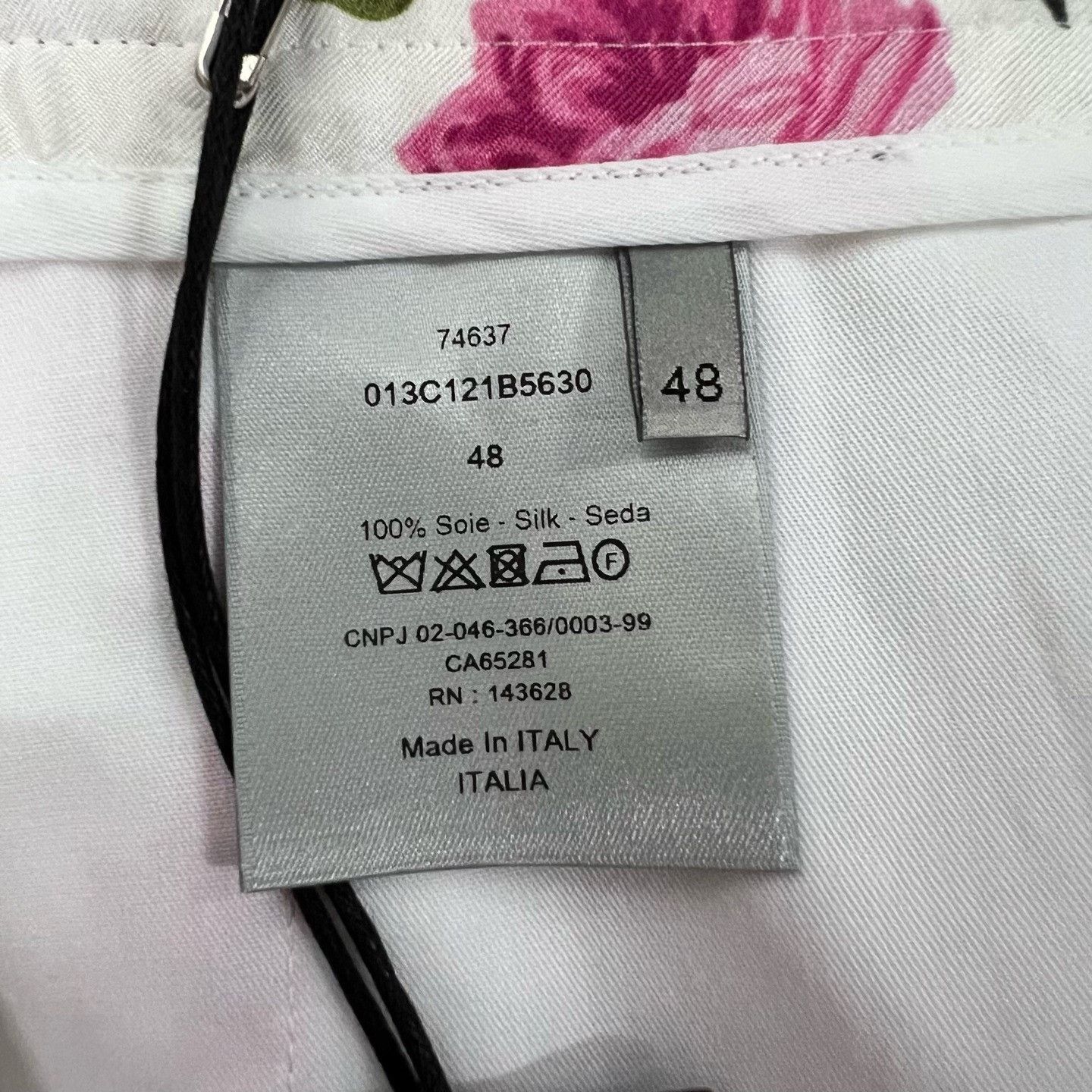 Dior Dior Floral Print Silk Shorts Size 32 Size US 32 / EU 48 - 5 Thumbnail