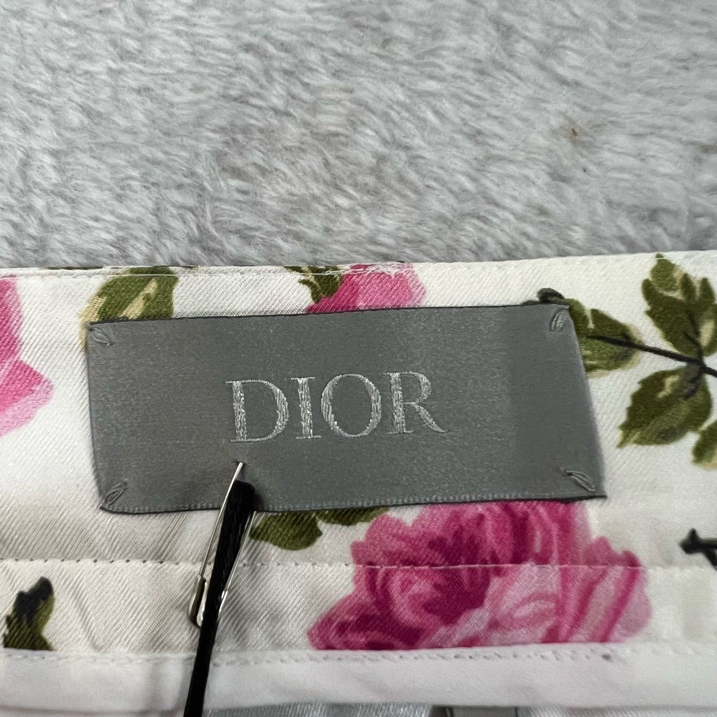 Dior Dior Floral Print Silk Shorts Size 32 Size US 32 / EU 48 - 4 Thumbnail