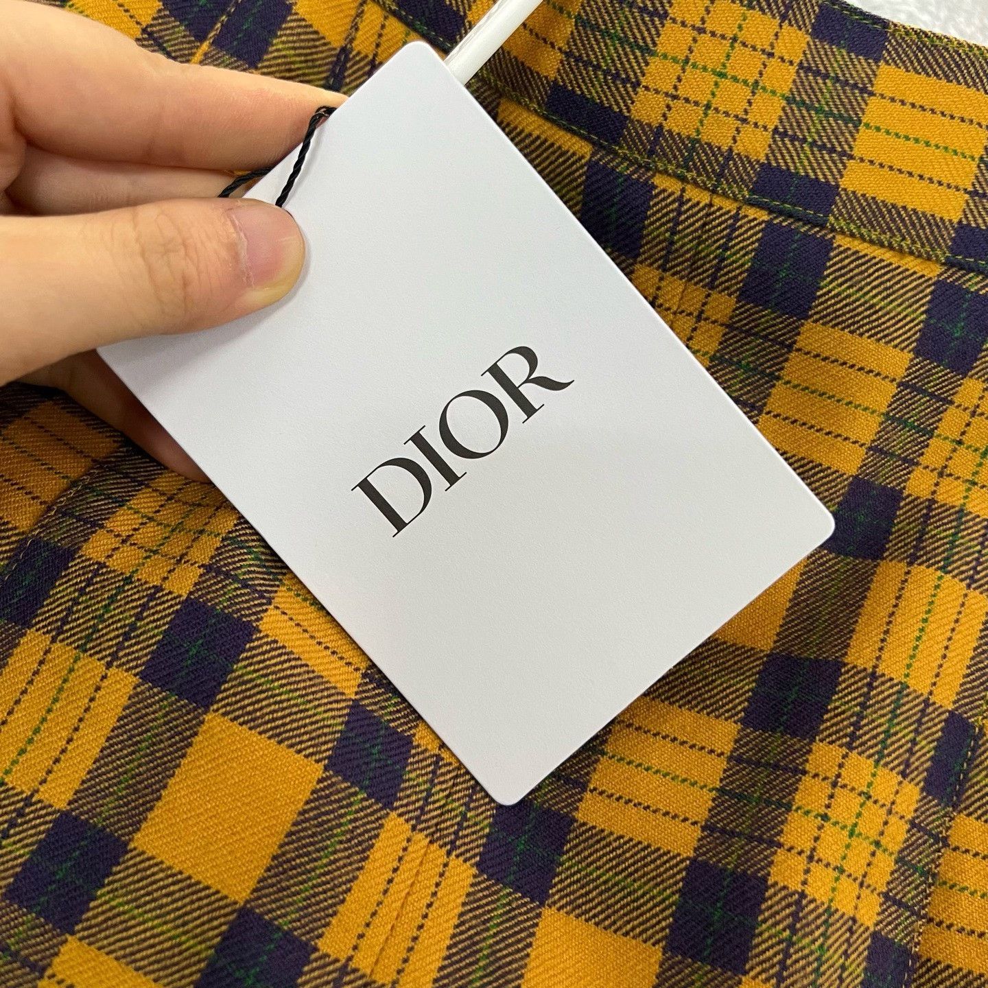 Christian Dior Monsieur Dior Sports Plaid Pleated Skirt Size S Size 28" / US 6 / IT 42 - 6 Thumbnail