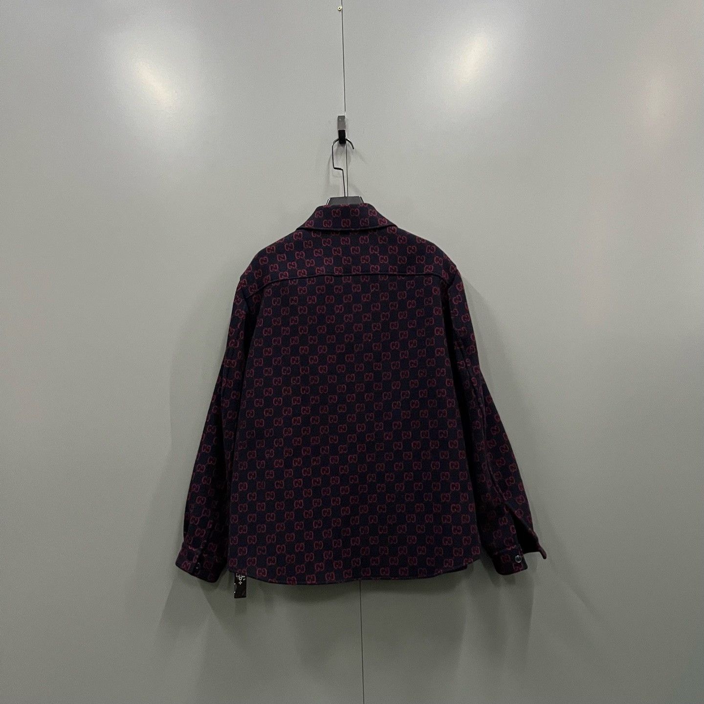 Gucci Gucci GG Monogram Wool Zip Jacket Size 54 Size US L / EU 52-54 / 3 - 3 Thumbnail