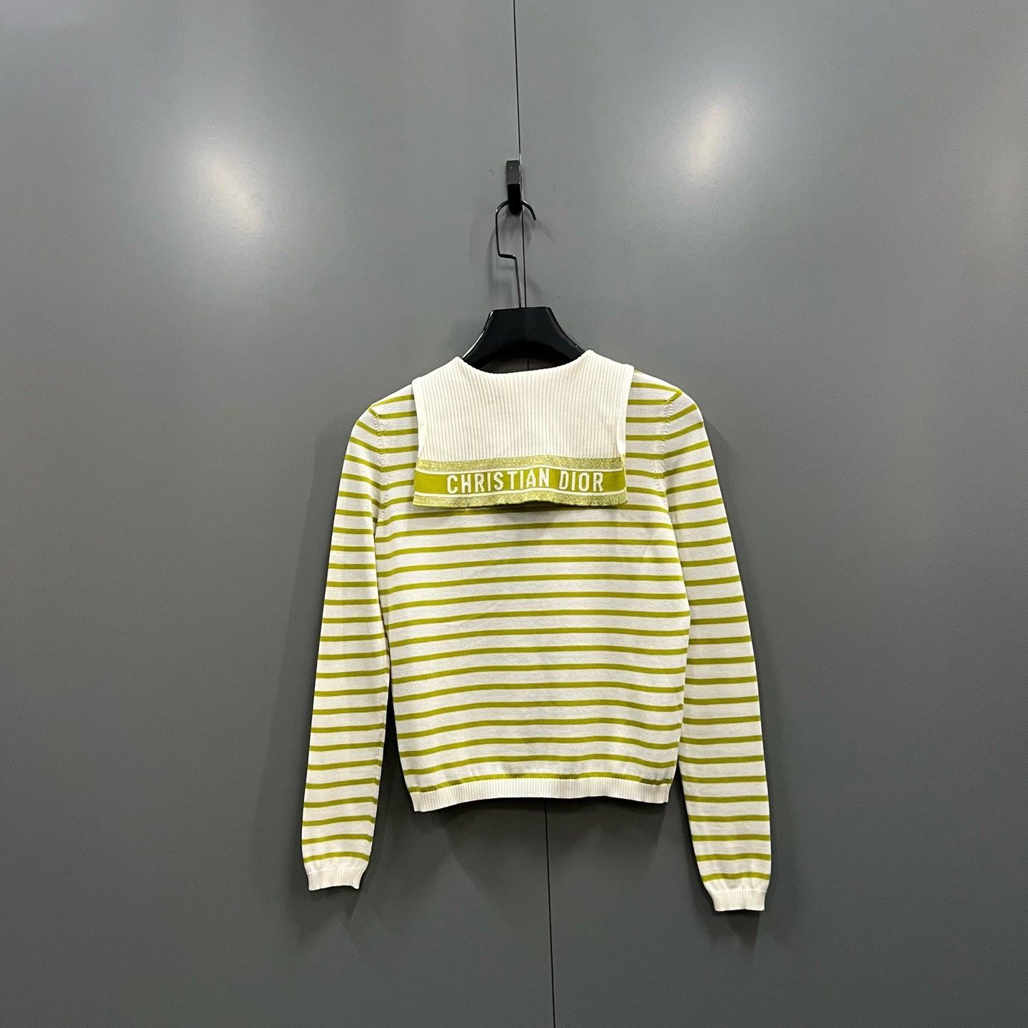 Christian Dior Monsieur Christian Dior Striped Knit Sweater FR 34 Size XS / US 0-2 / IT 36-38 - 3 Thumbnail