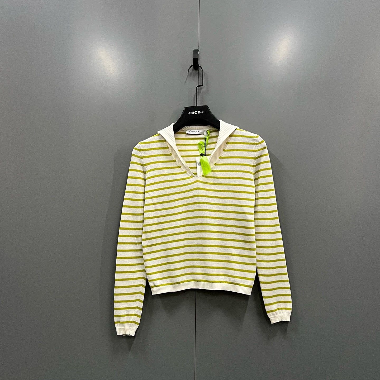 Christian Dior Monsieur Christian Dior Striped Knit Sweater FR 34 Size XS / US 0-2 / IT 36-38 - 2 Thumbnail