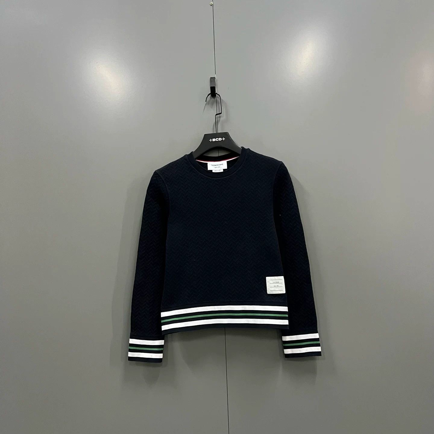 Thom Browne Thom Browne Chevron Knit Sweatshirt Size XS Size US XS / EU 42 / 0 - 2 Thumbnail
