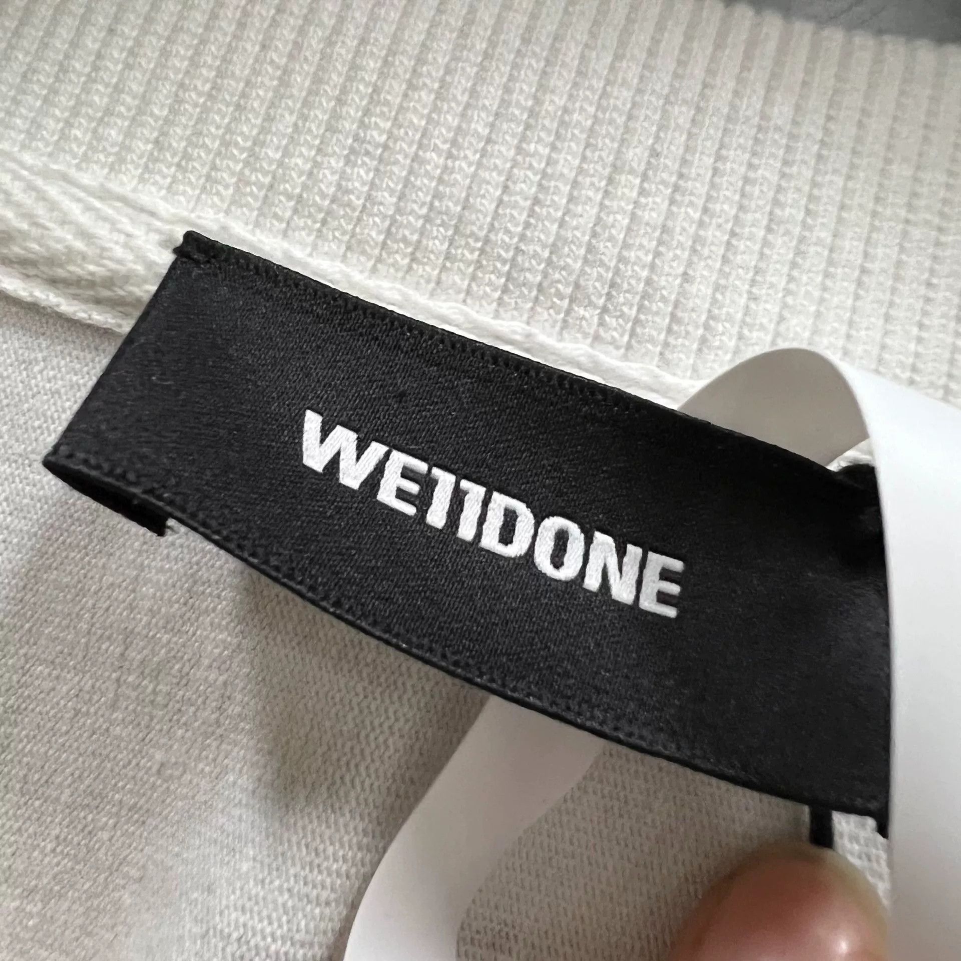 WE11DONE We11done Purple Washed Logo Long Sleeve T-Shirt Size M Size US M / EU 48-50 / 2 - 5 Thumbnail