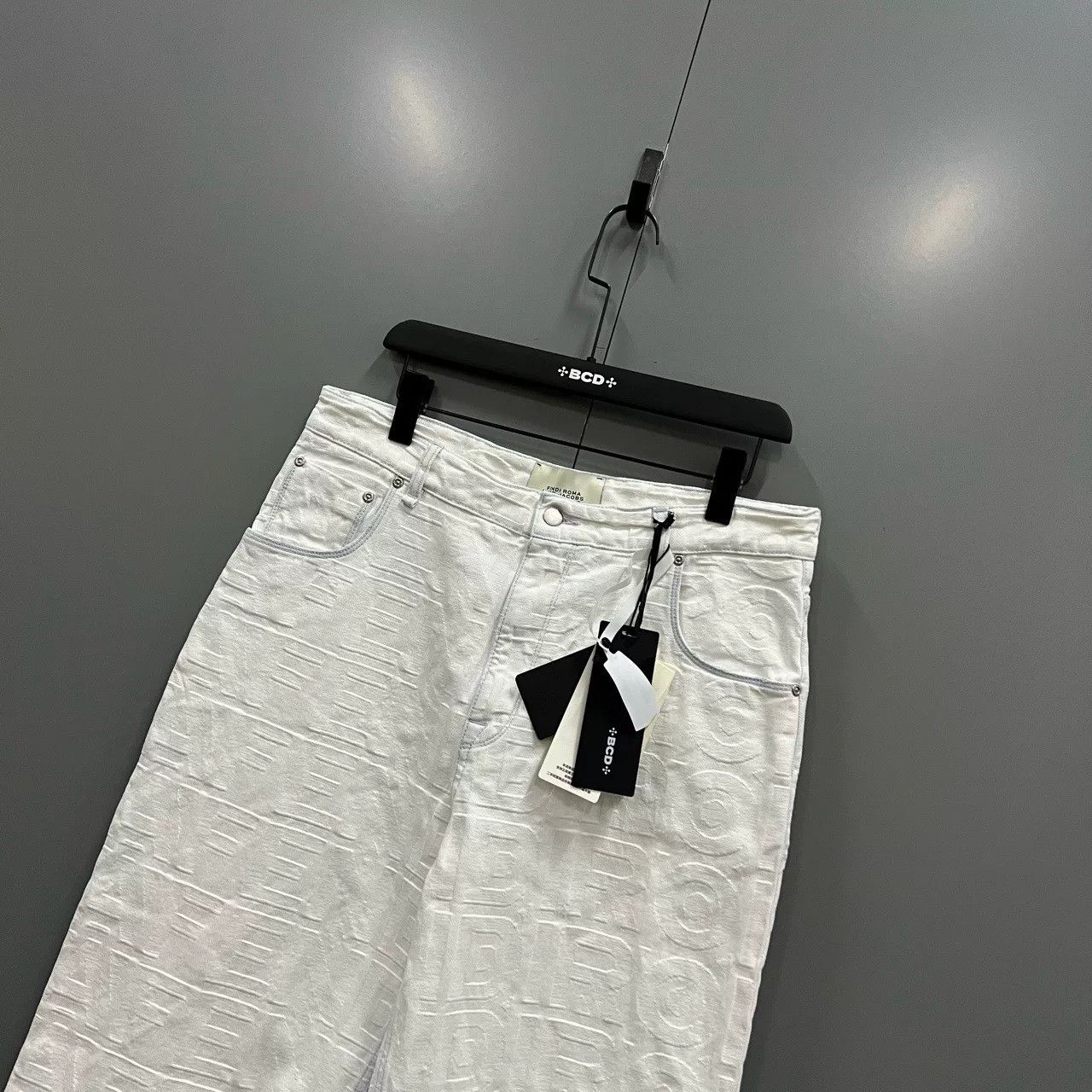 Fendi Fendi x Marc Jacobs Logo Jeans Size 34 Size US 34 / EU 50 - 4 Thumbnail