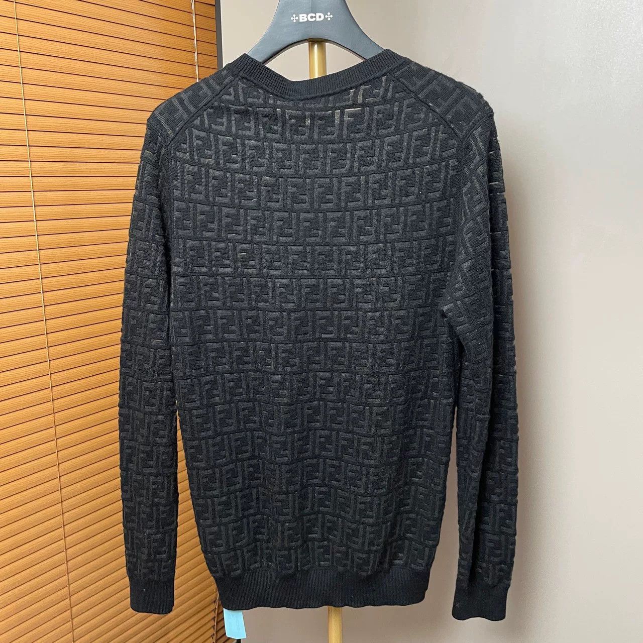Fendi Fendi FF Logo Knit Sweater Size 52 Size US L / EU 52-54 / 3 - 3 Thumbnail