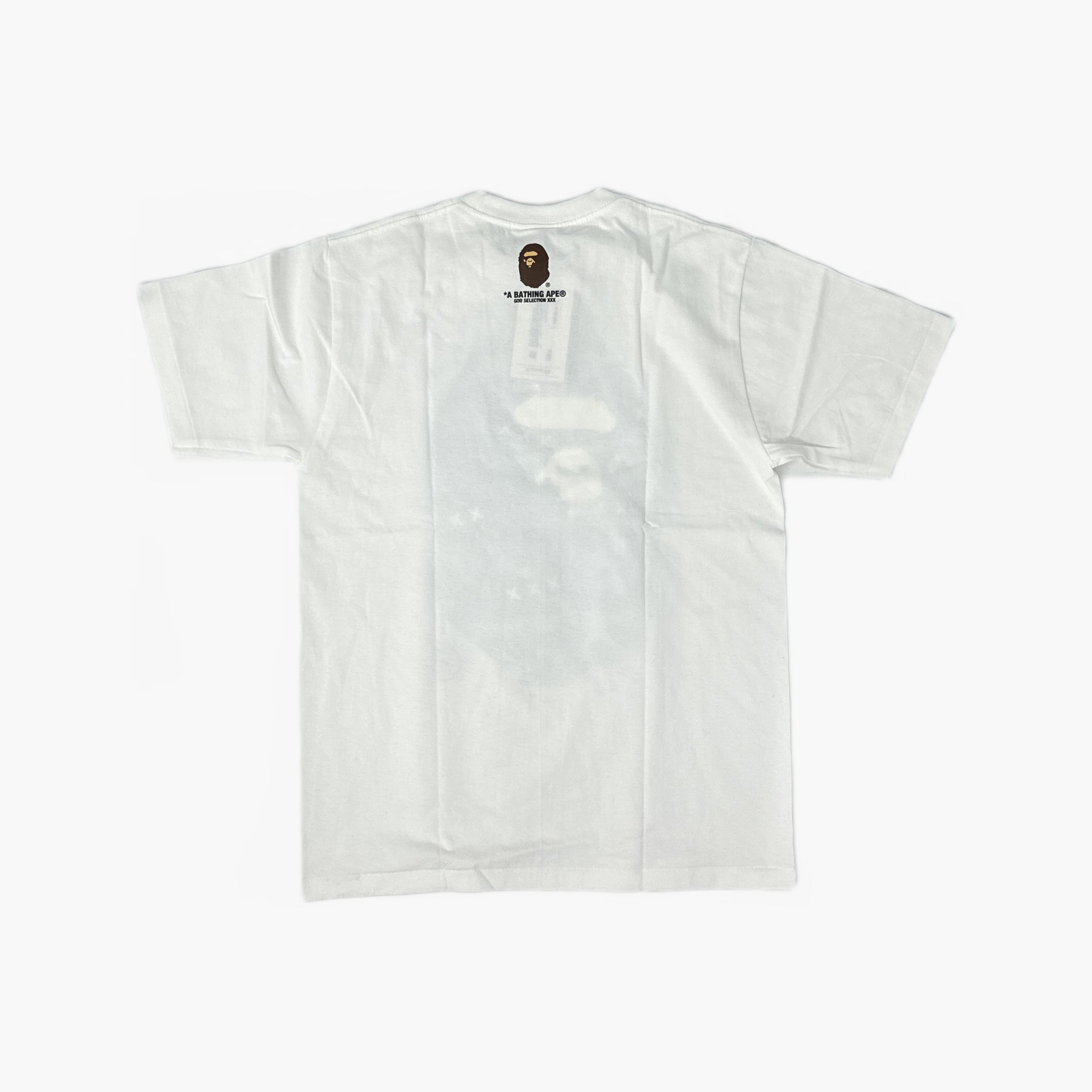 Bape A BATHING APE x GOD SELECTION XXX Ape Head T-Shirt Size M Size US M / EU 48-50 / 2 - 2 Thumbnail