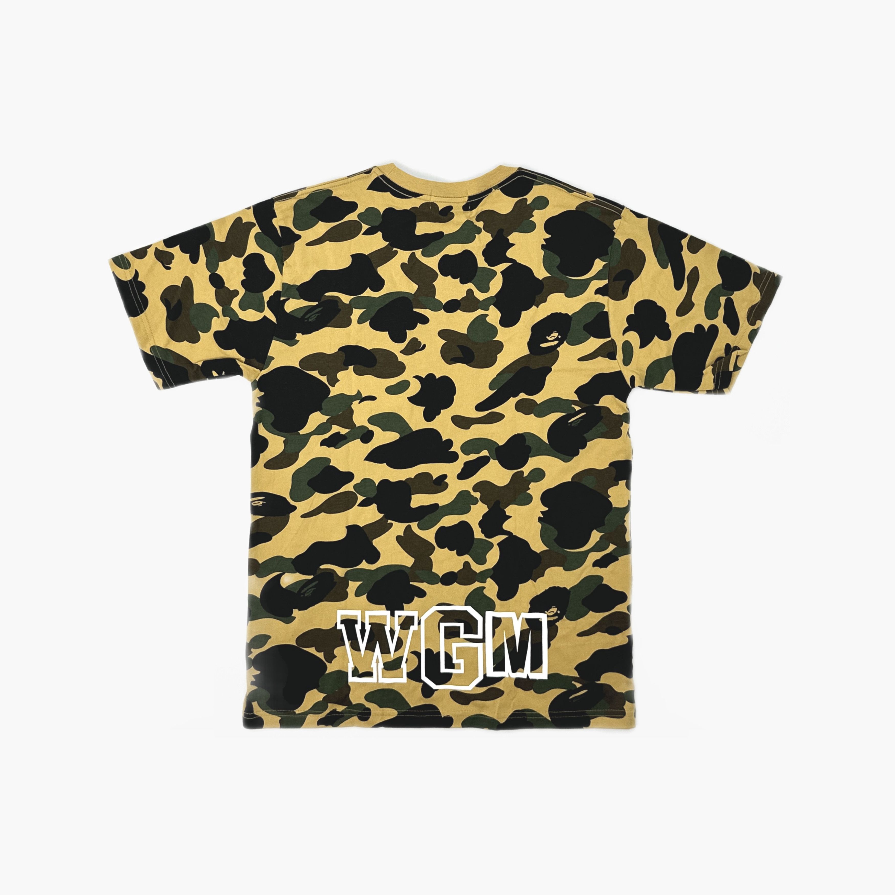 Bape A Bathing Ape Shark WGM Camo T-Shirt Size M Size US M / EU 48-50 / 2 - 2 Thumbnail