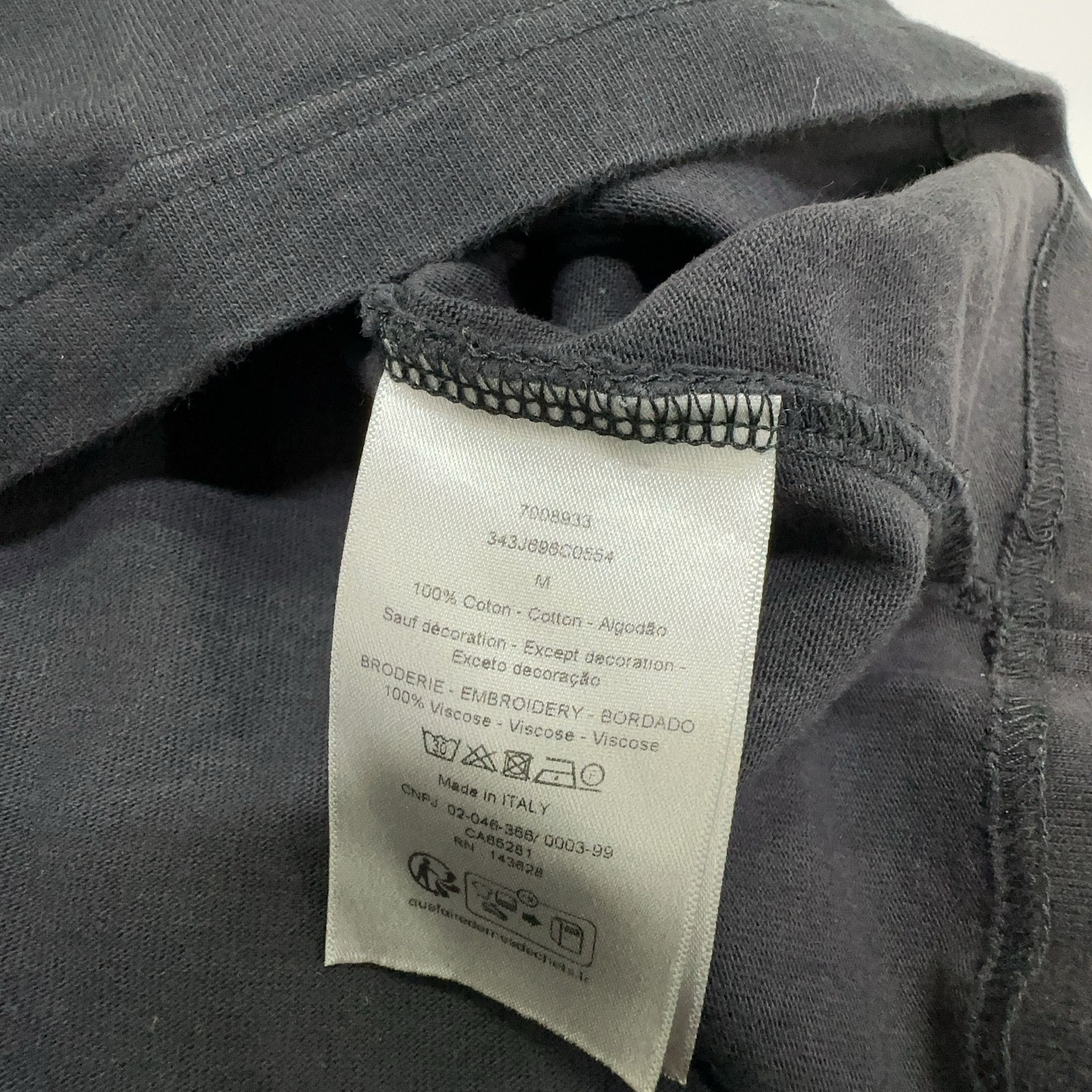 Dior Dior Christian Dior Couture Patch T-Shirt Size M Size US M / EU 48-50 / 2 - 3 Thumbnail